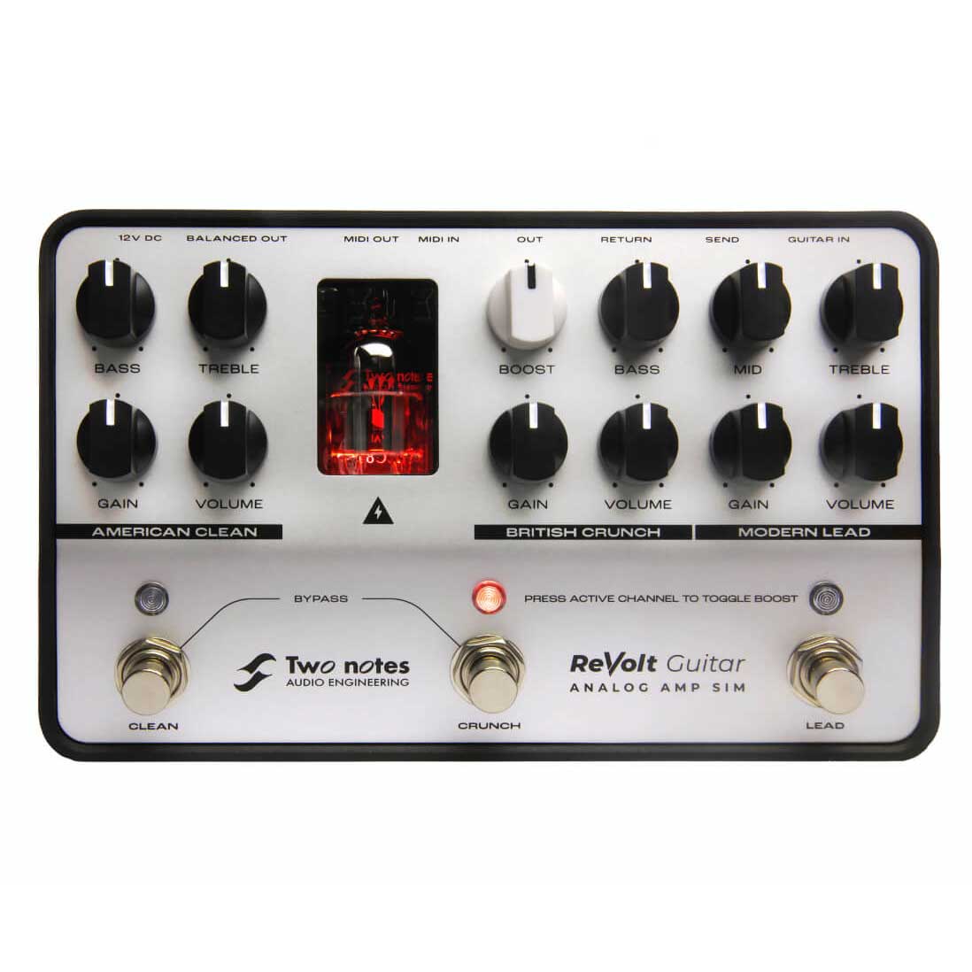【マラソン期間中 エントリーでさらにP5倍】 Two Notes Revolt Guitar オールアナログアンプキャビシミュレーター トゥーノーツ