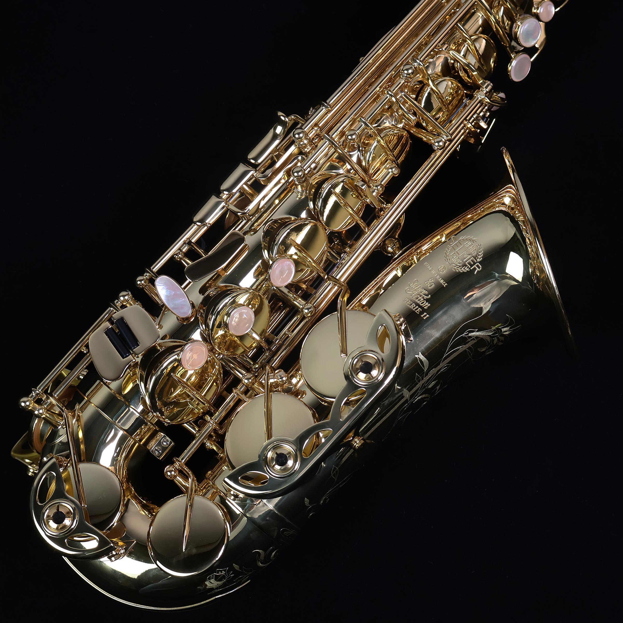 【マラソン期間中 エントリーでさらP5倍】【未展示品！ラスト1本】 H.Selmer SA802 Jubilee AS/Gold Lacquered(彫刻入り) アルトサックス セルマー Super Action 80II【Shimamura Works】 【技術者による調整付き】｜島村楽器 395,505円