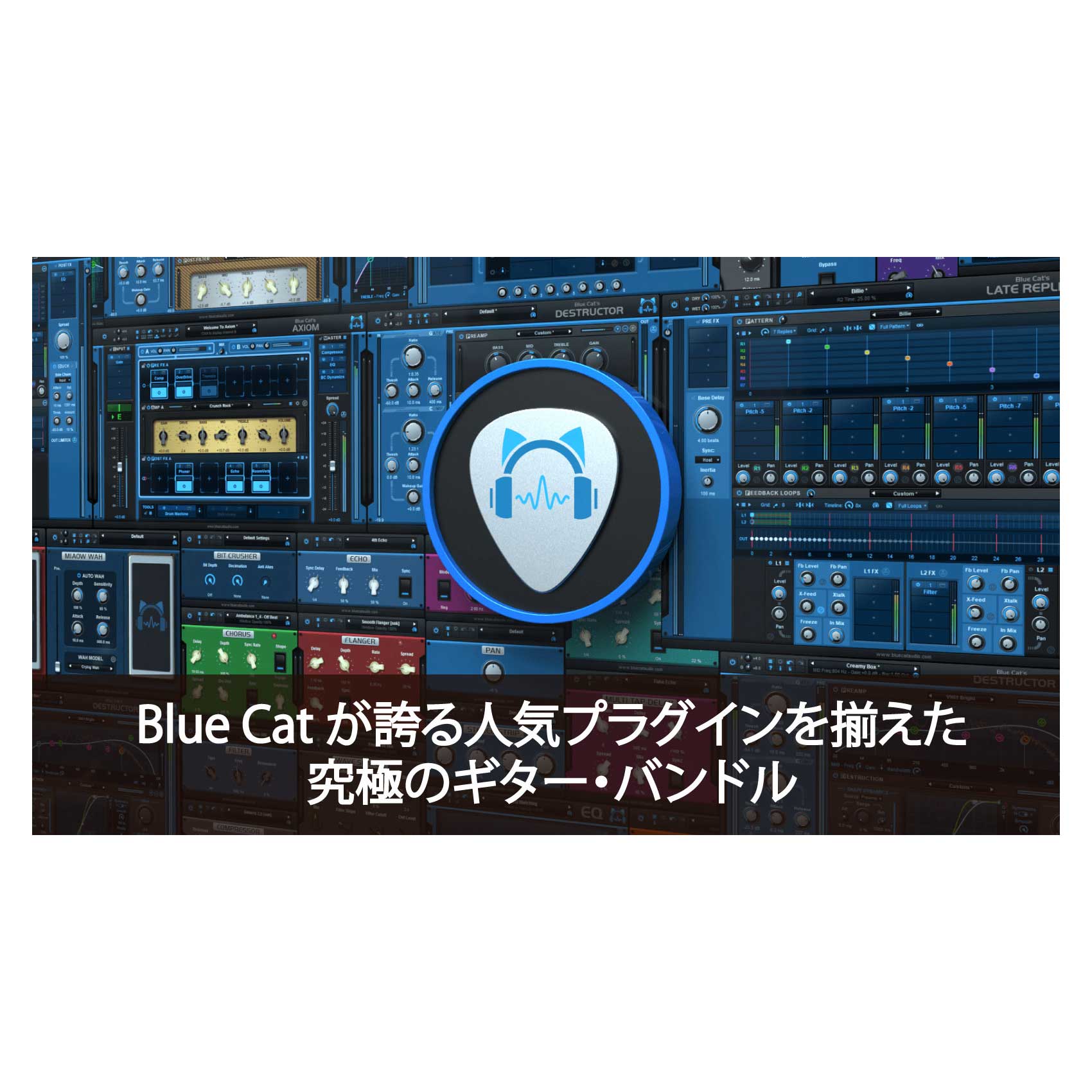 【マラソン期間中 エントリーでさらP5倍】Blue Cat Audio Blue Cat's Axe Pack ブルーキャットオーディオ[メール納品 代引き不可]｜島村楽器 43,936円