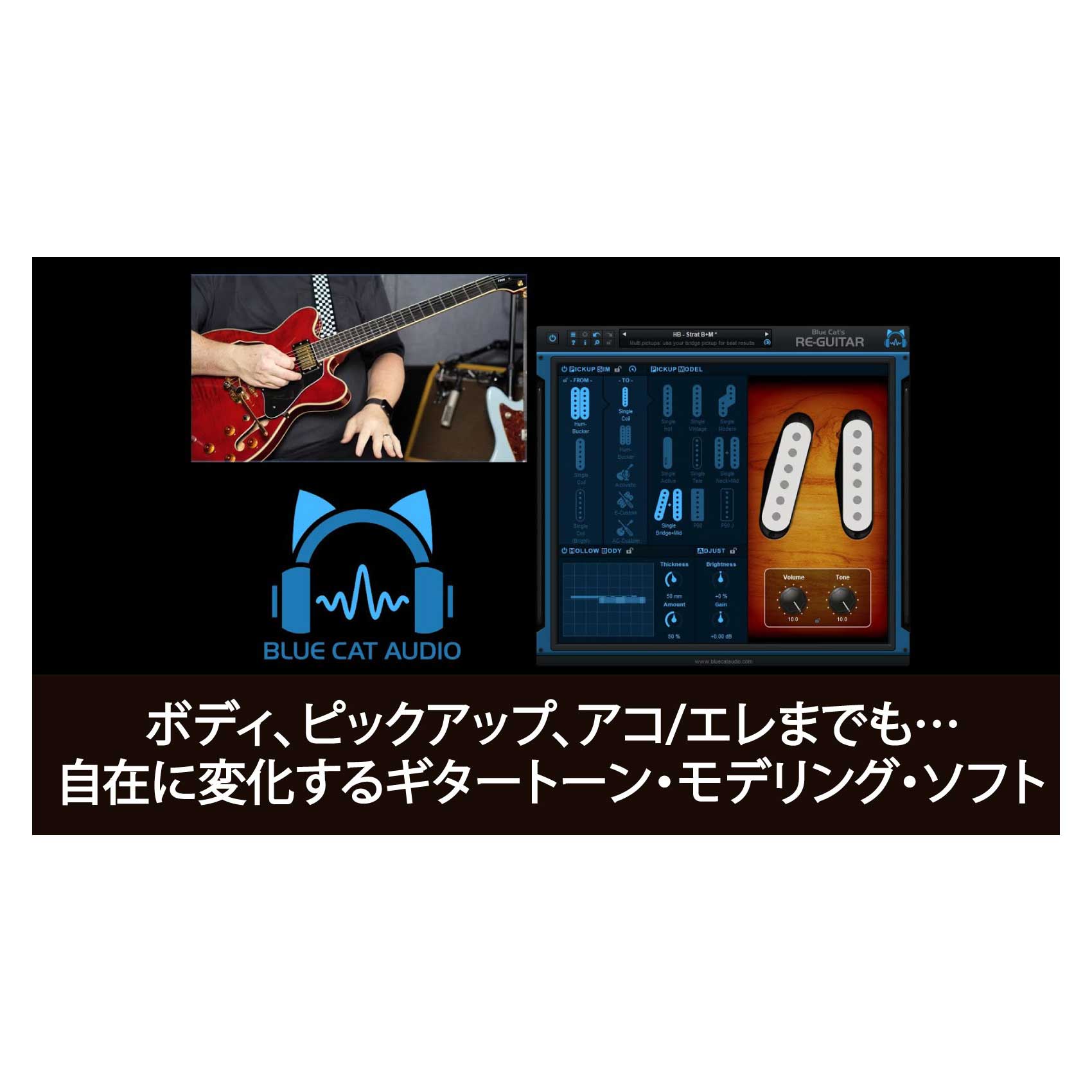 【マラソン期間中 エントリーでさらP5倍】Blue Cat Audio Blue Cat's Re-Guitar ブルーキャットオーディオ[メール納品 代引き不可]｜島村楽器