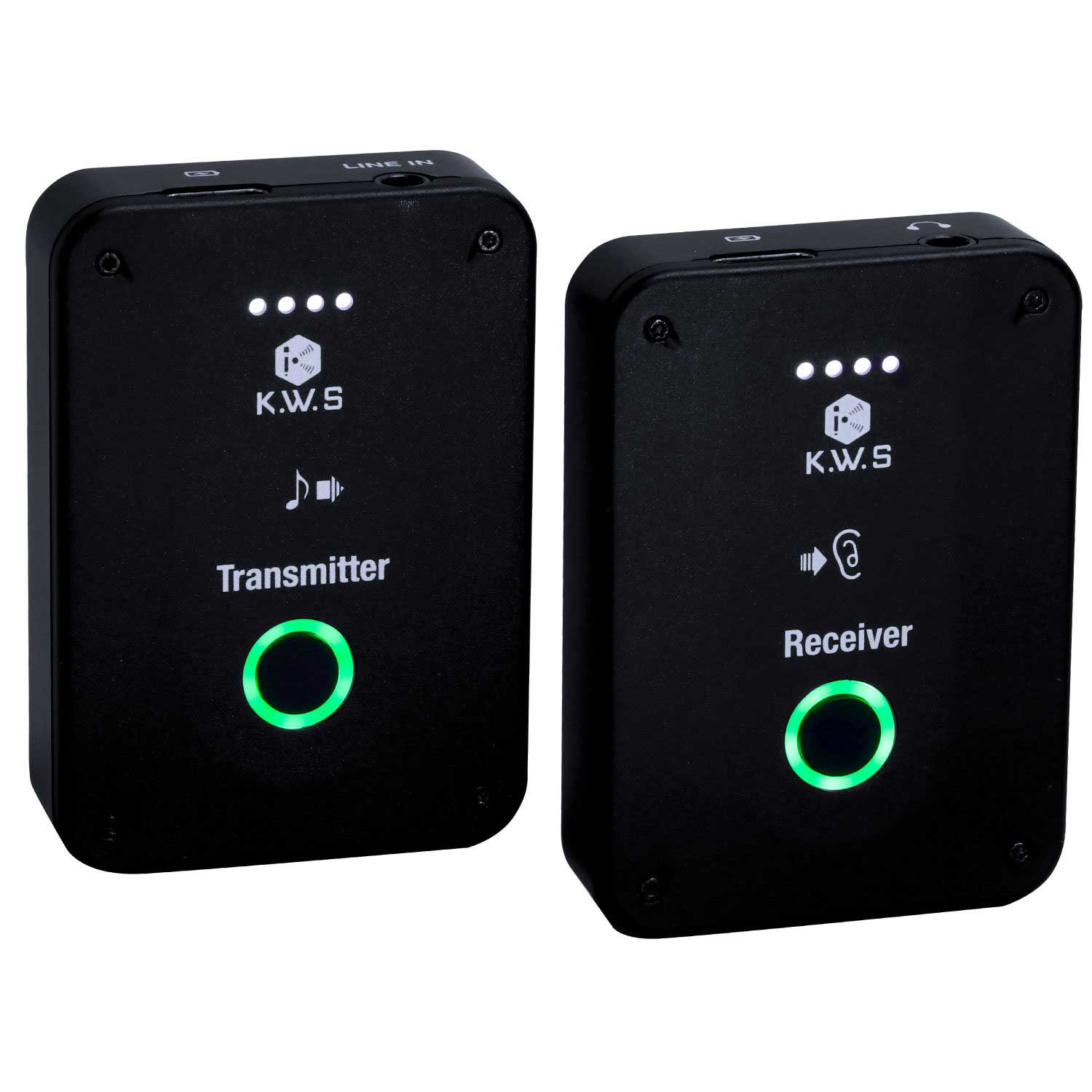 楽天市場】KIMAFUN 2.4GHz ワイヤレスインイヤーモニターシステム : 海