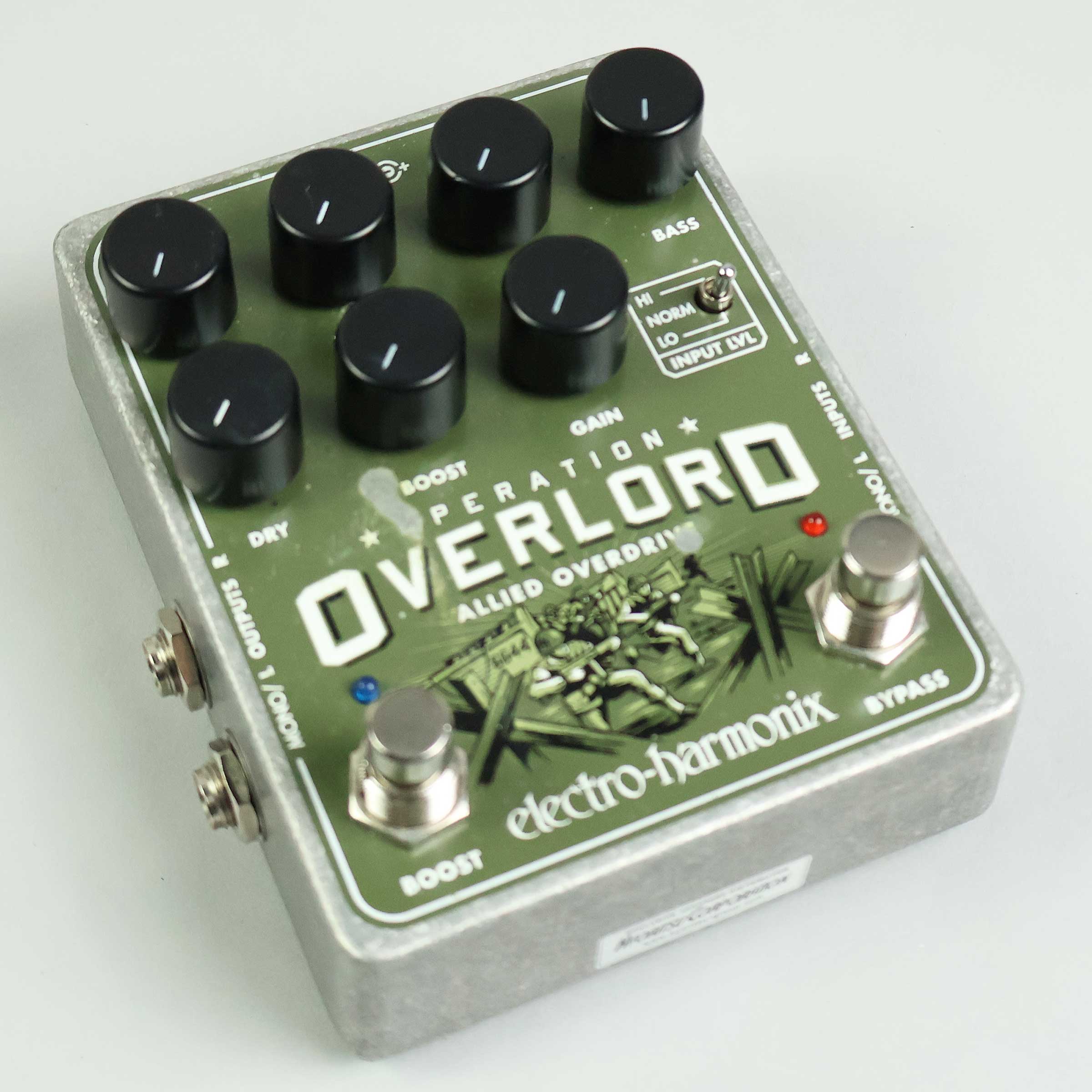 【マラソン期間中 エントリーでさらにP5倍】 Electro Harmonix Operation Overlord コンパクトエフェクター/オーバードライブ エレクトロハーモニックス ALLIED OVERDRIVE【中古】