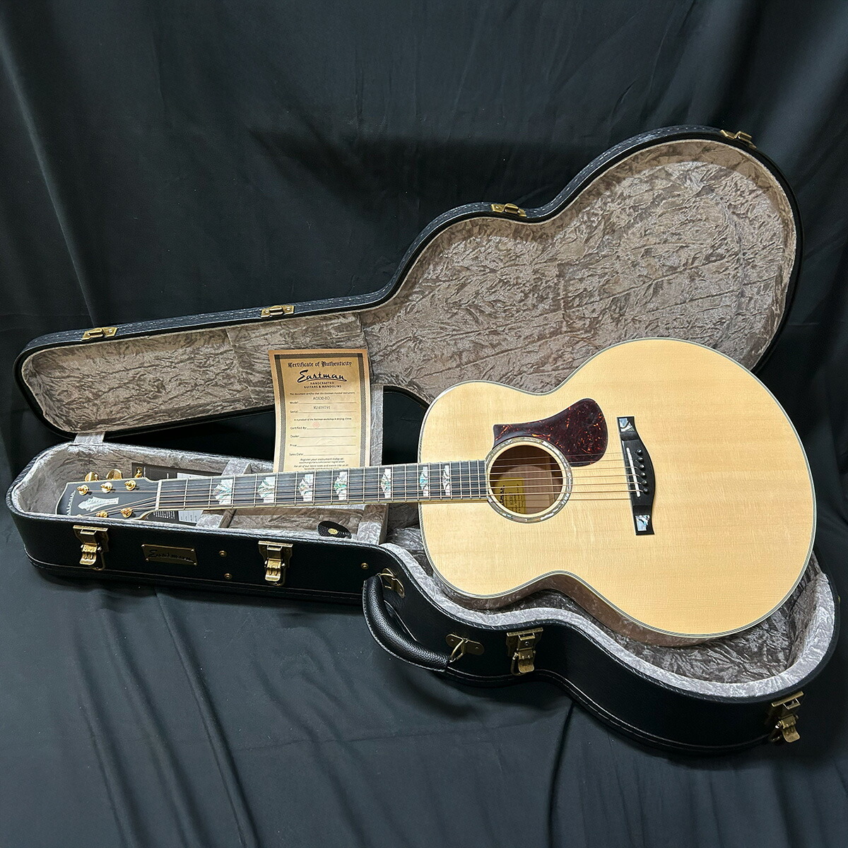 Eastman AC630-BD アコースティックギター オール単板 イングルマンスプルース フレイムメイプル イーストマン