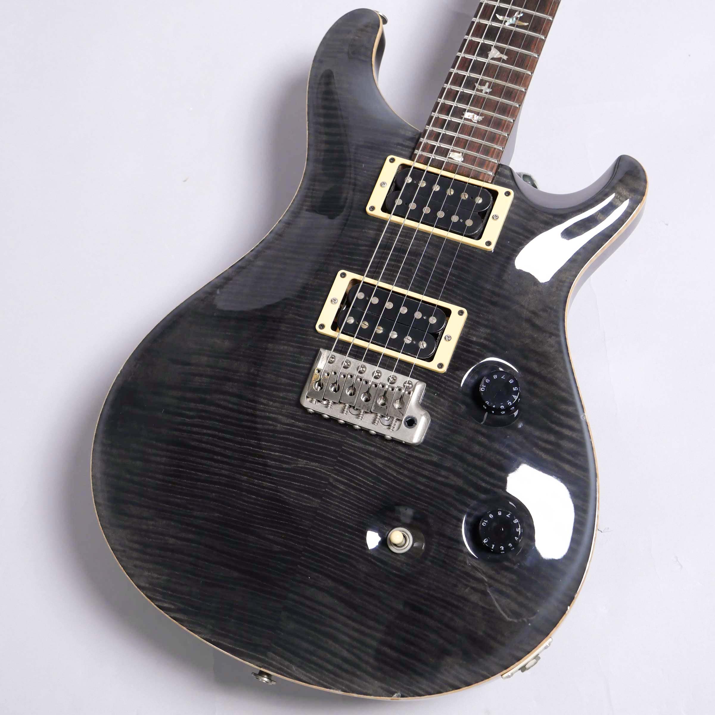 PRS Custom24 1st 10Top Grey Black (Pattern Regular Neck) 2007 ポールリードスミス(Paul Reed Smith) 【中古】｜島村楽器