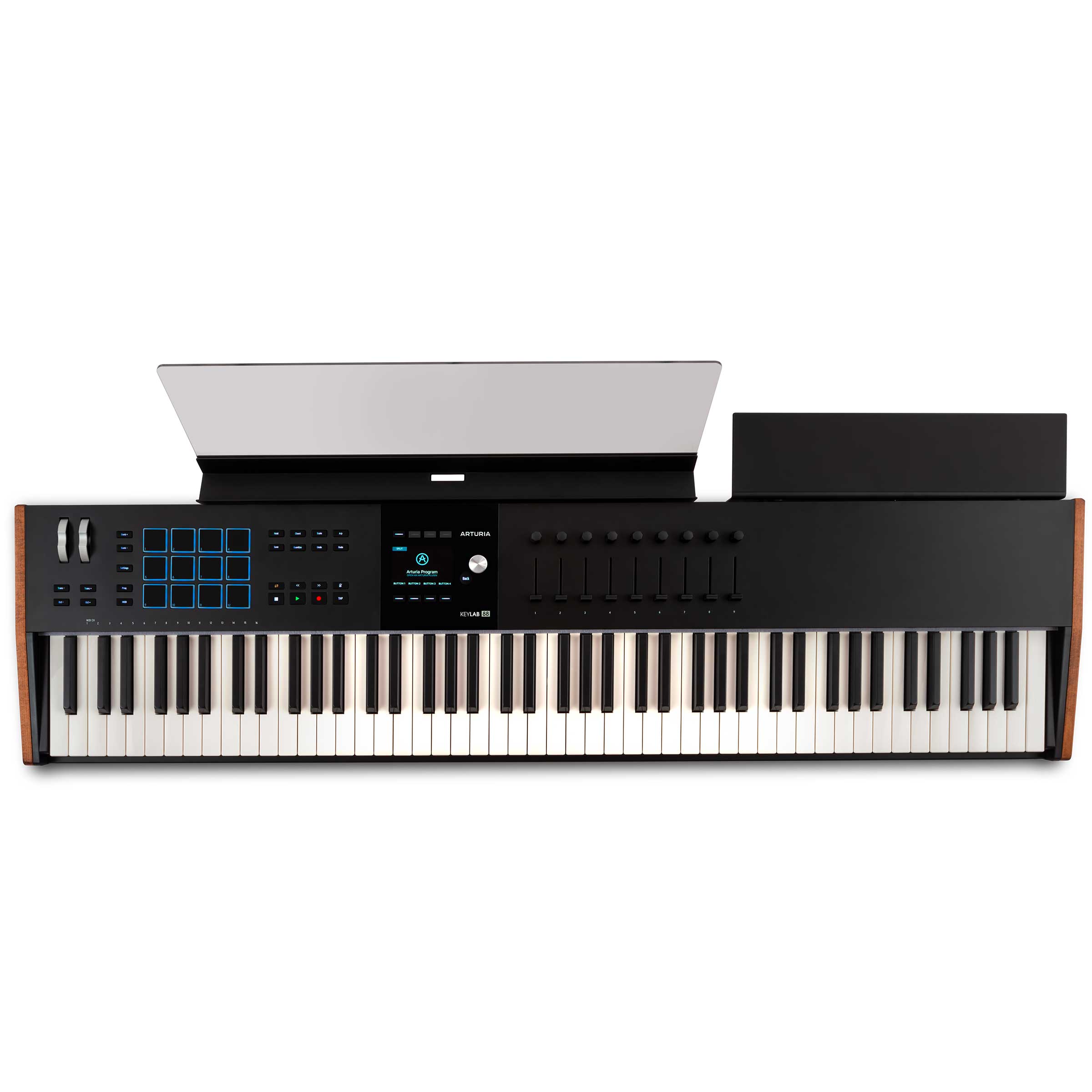 【マラソン期間中 エントリーでさらP5倍】ARTURIA KeyLab 88 mk3 (ブラック) 88鍵盤 MIDIキーボード MIDIコントローラー アートリア｜島村楽器