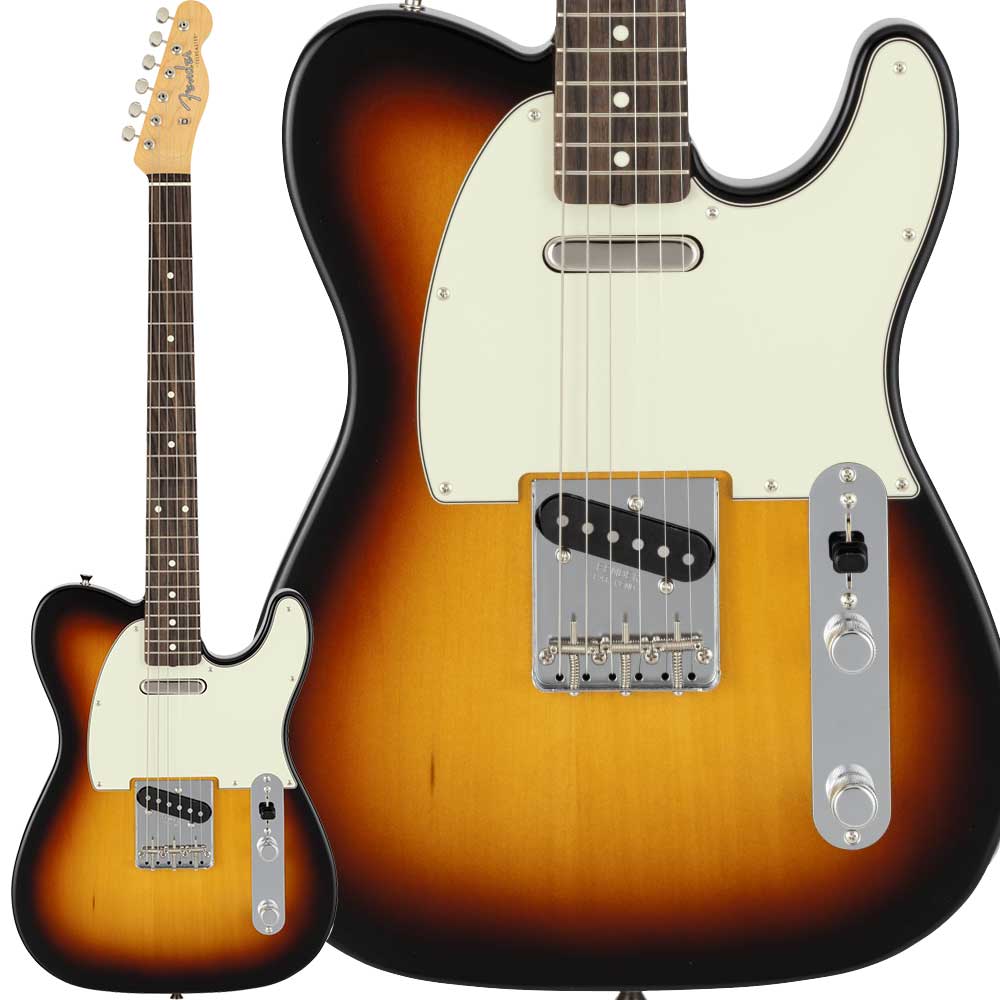 Fender Made in Japan Traditional 60s Telecaster 3-Color Sunburst エレキギター テレキャスター フェンダー｜島村楽器