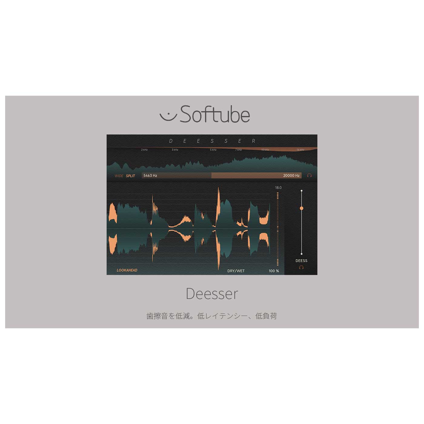 Softube Deesser ソフチューブ [メール納品 代引き不可]