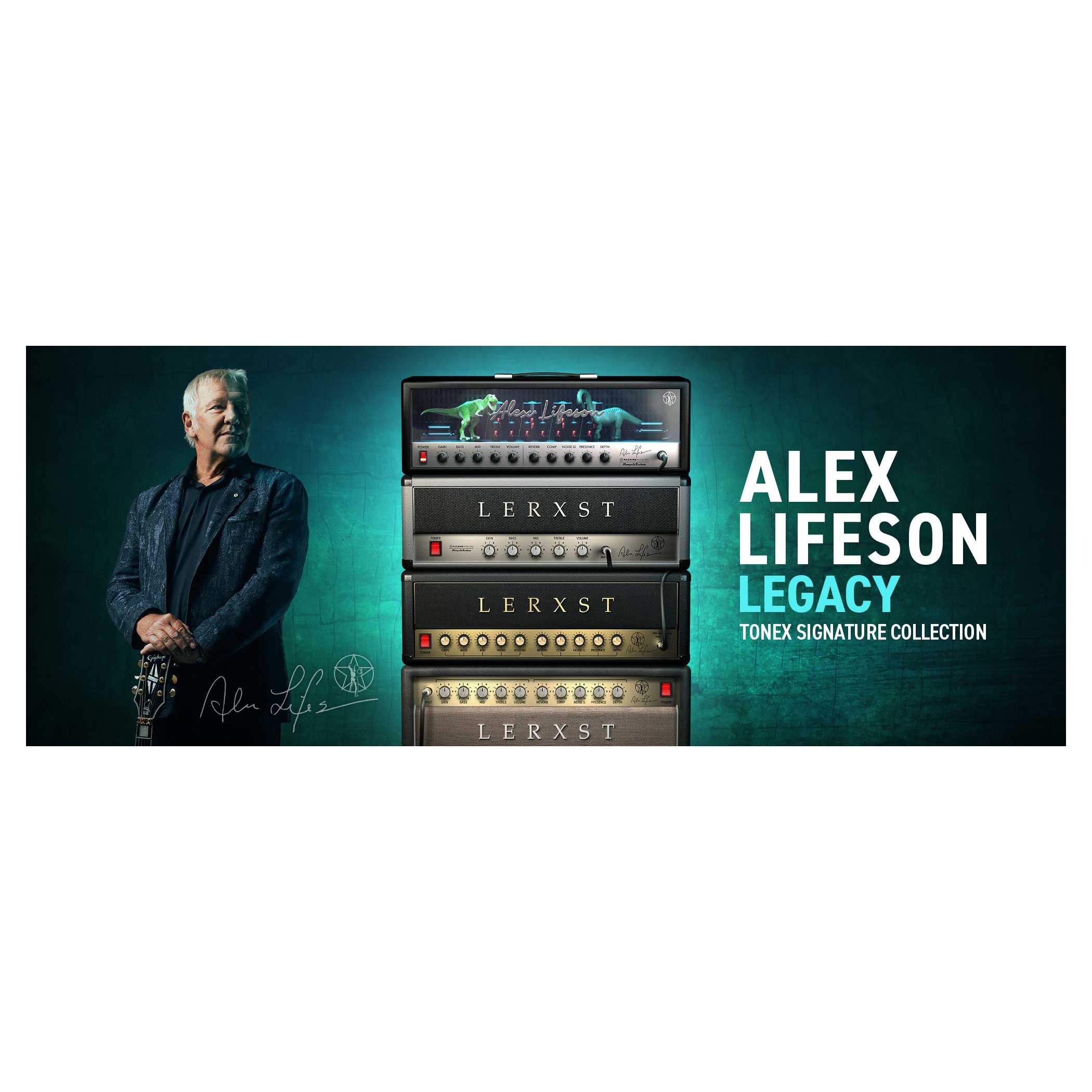 [特価 2026/04/21迄] IK Multimedia TONEX Alex Lifeson Legacy IKマルチメディア [メール納品 代引き不可]