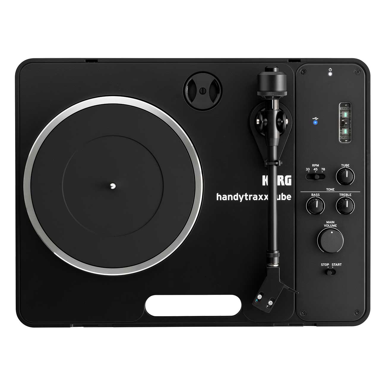 【マラソン期間中 エントリーでさらにP5倍】 KORG handytraxx tube ポータブルレコードプレーヤー コルグ