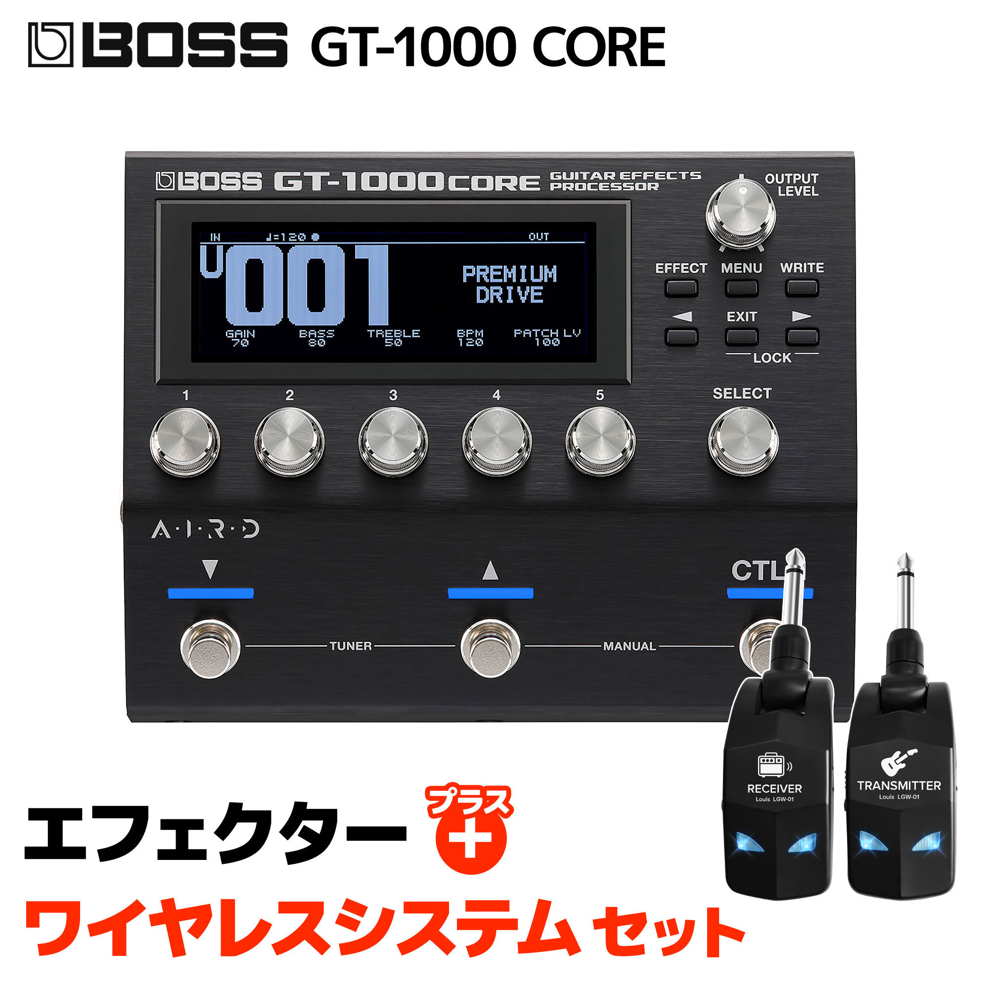 BOSS GT-1000CORE ギターエフェクター BOSS ( ボス ) GT-1000 CORE Guitar Effects Processor 送料無料