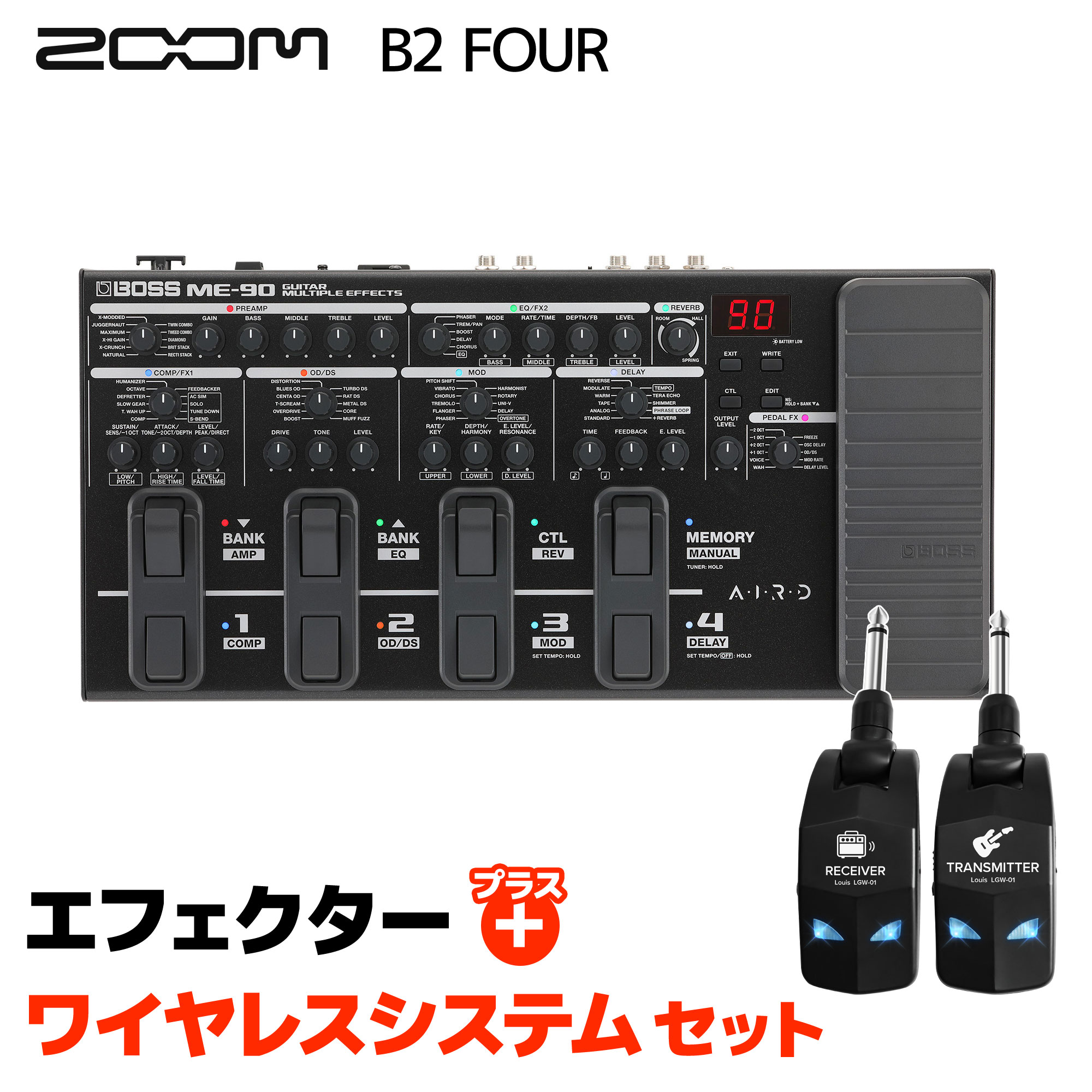 BOSS ME-90B BTアダプター　汎用バッグ付き 楽天市場】【数量限定!トートバッグプレゼント】 BOSS ME-90B +
