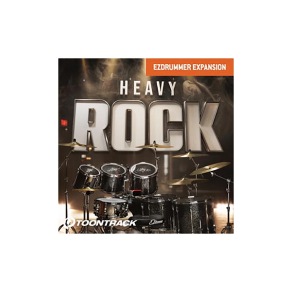 TOONTRACK EZX - HEAVY ROCK EZX拡張 ドラム音源 トゥーントラック C6155[メール納品 代引き不可]