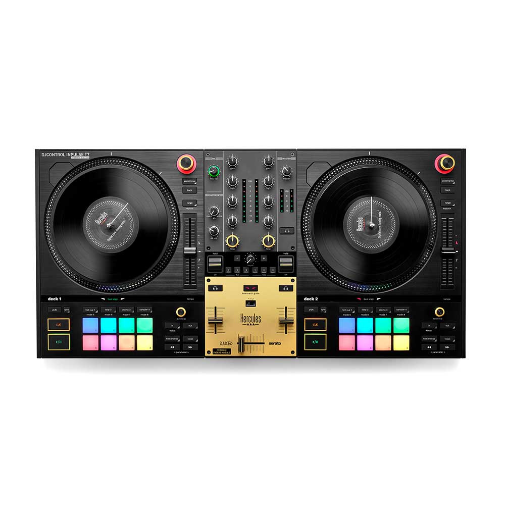 【マラソン期間中 エントリーでさらにP5倍】 HERCULES DJControl Inpulse T7 Premium Edition DJコントローラー (DJUCED / Serato)対応 ハーキュリース