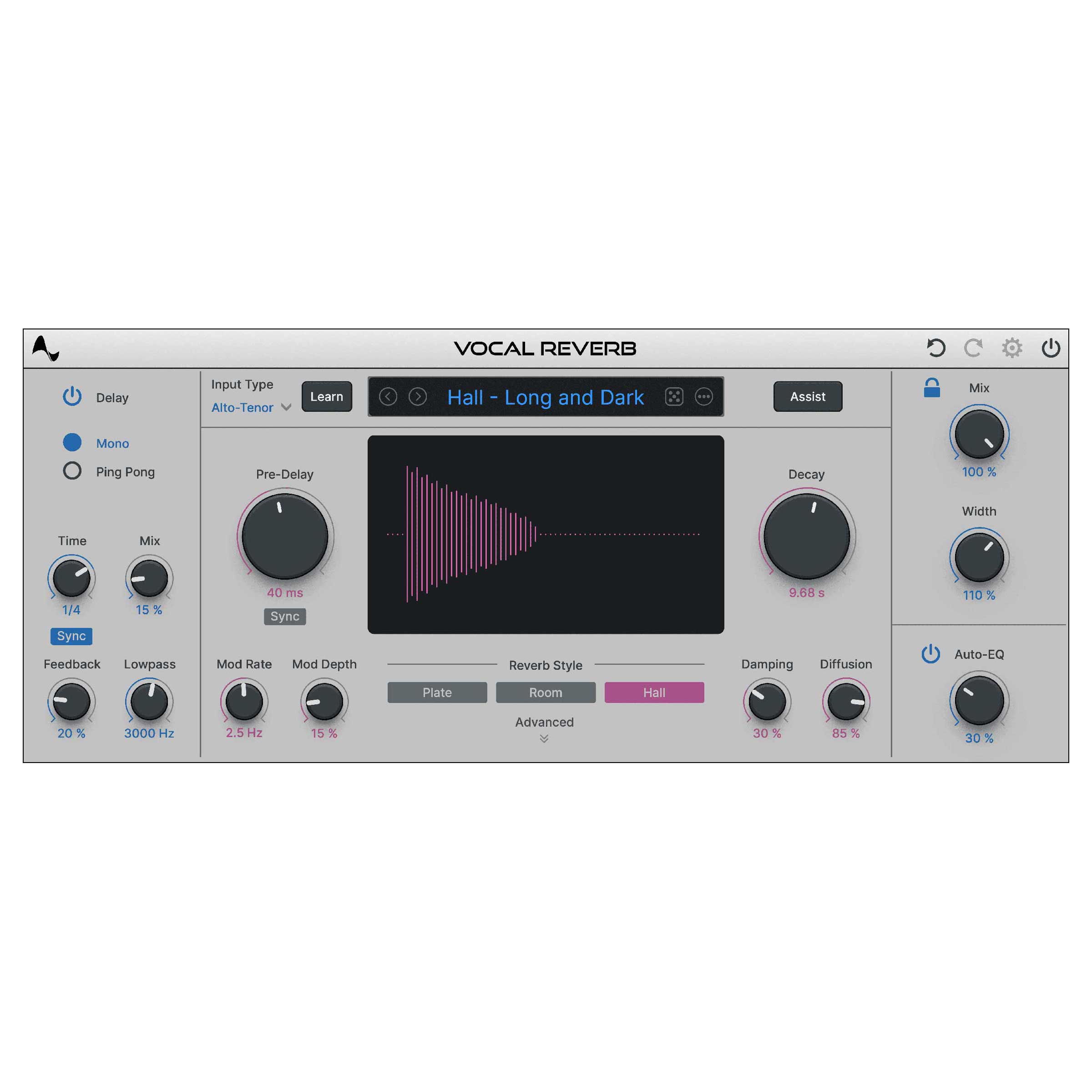 【マラソン期間中 エントリーでさらP5倍】Antares Audio Technologies Vocal Reverb アンタレス [メール納品 代引き不可]｜島村楽器