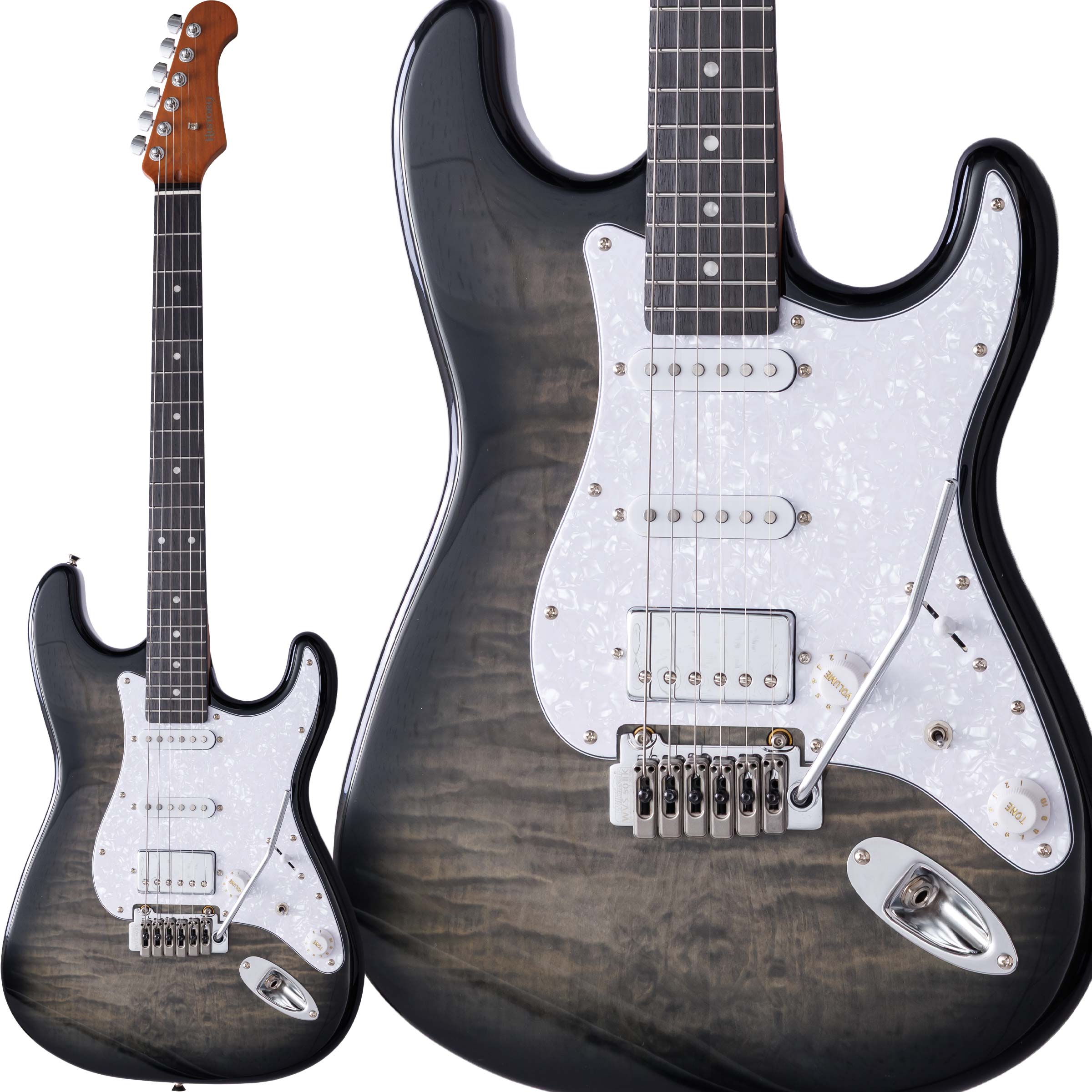 楽天市場】HISTORY HST/SSH-Standard 3TS 日本製 エレキギター