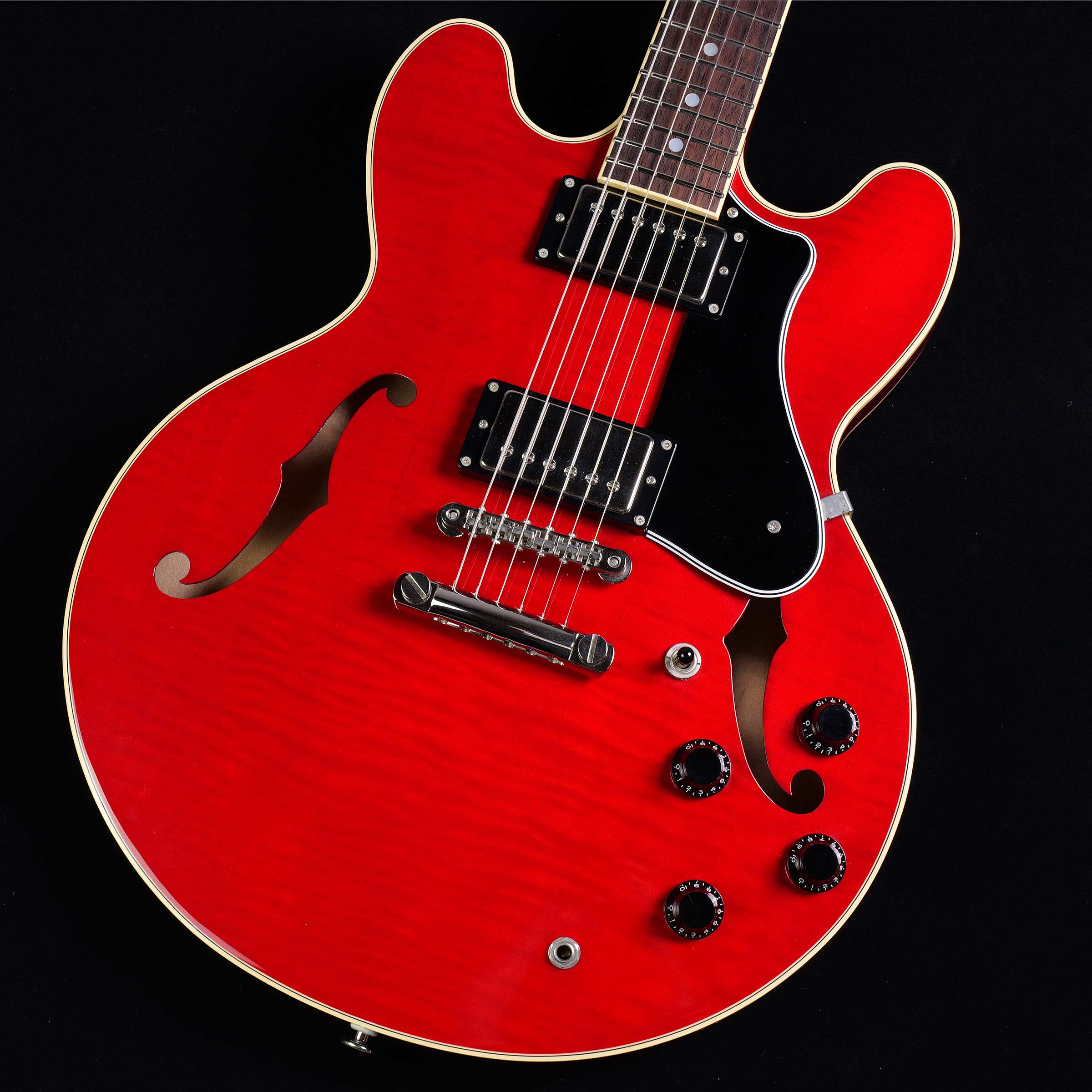 セミアコ　赤 楽天市場】Ibanez AS73 TCD -Transparent Cherry Red- 新品