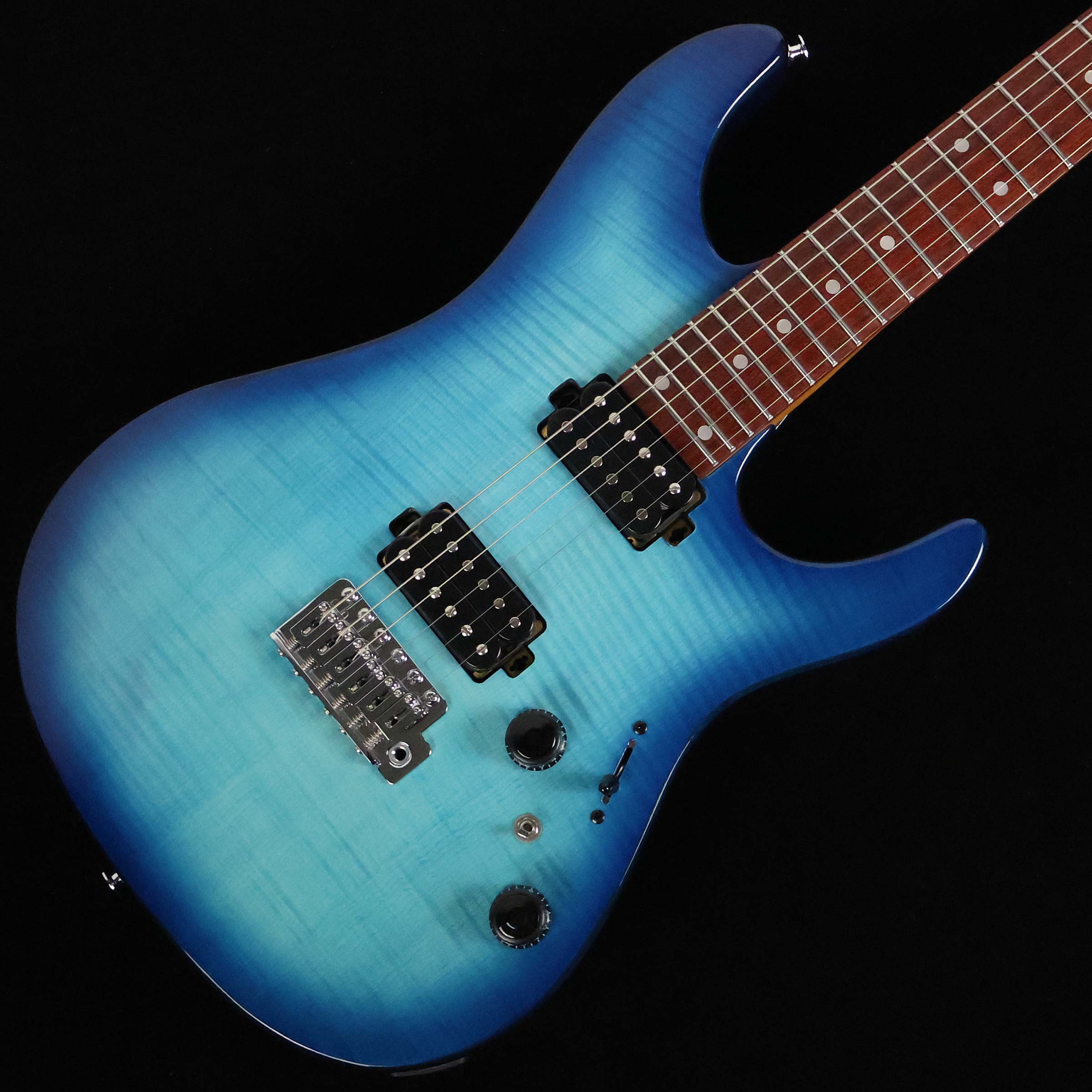 Ibanez AZ24S1F Transparent Turquoise Burst　S/N：5N250500149 アイバニーズ 【未展示品】