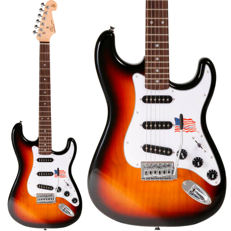 SX SST/ALDER/R/3TS エレキギター ストラトキャスタータイプ アルダーボディ エスエックス｜島村楽器 26,136円