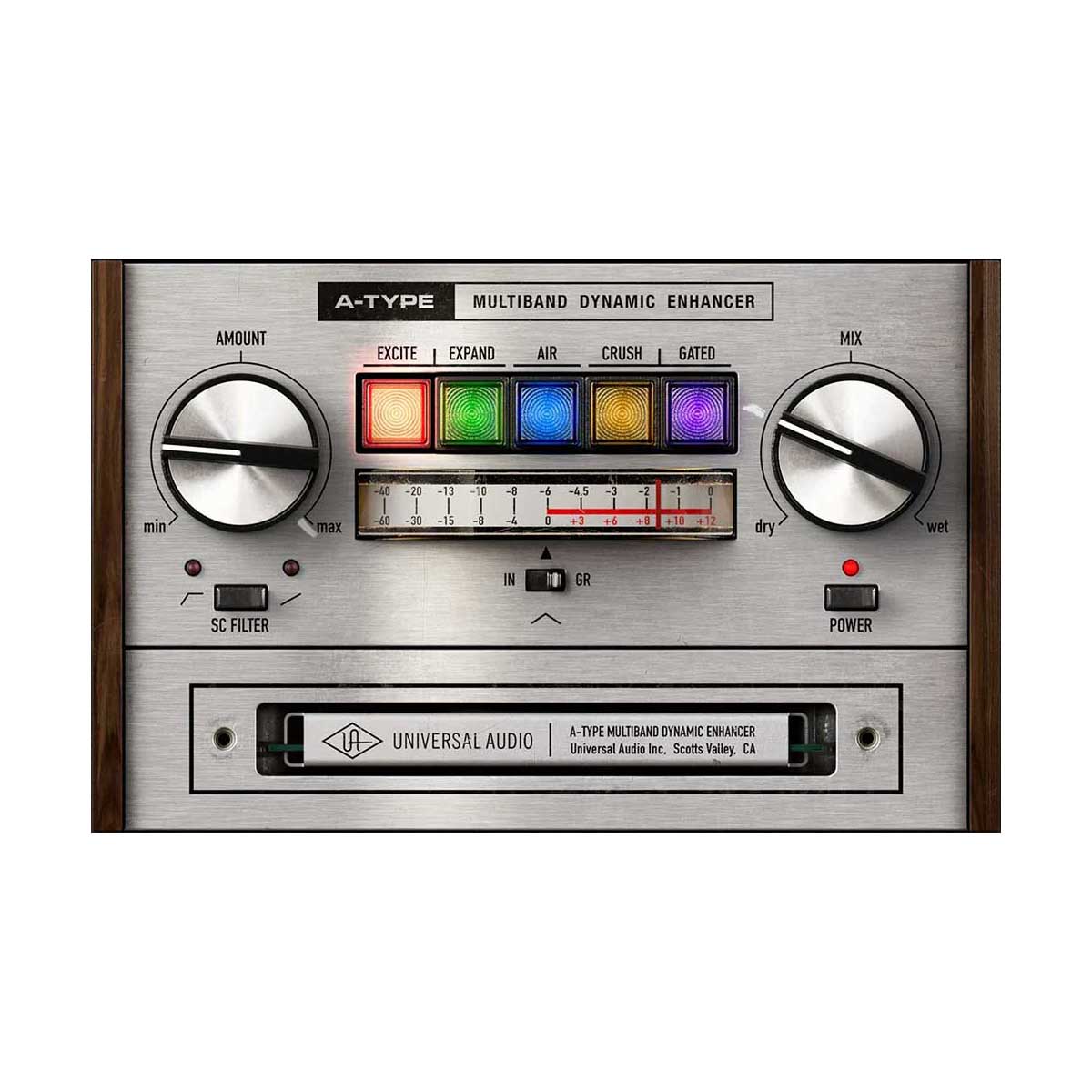 [特価 2026/04/29迄] UNIVERSAL AUDIO A-Type Multiband Dynamic Enhancer プラグインソフト ユニバーサルオーディオ [メール納品 代引き不可]