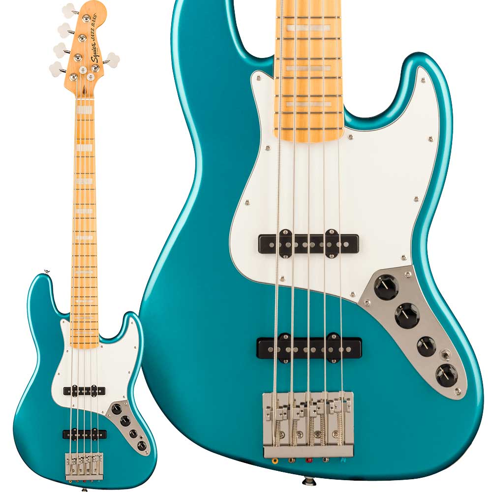 楽天市場】Squier Deluxe Jazz Bass Active V BLK 新品 5弦