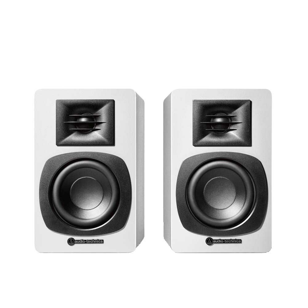 audio-technica AT-SP3X (ホワイト) ペア 2台 パワードスピーカー ブックシェルフスピーカー bluetoothスピーカー オーディオテクニカ｜島村楽器