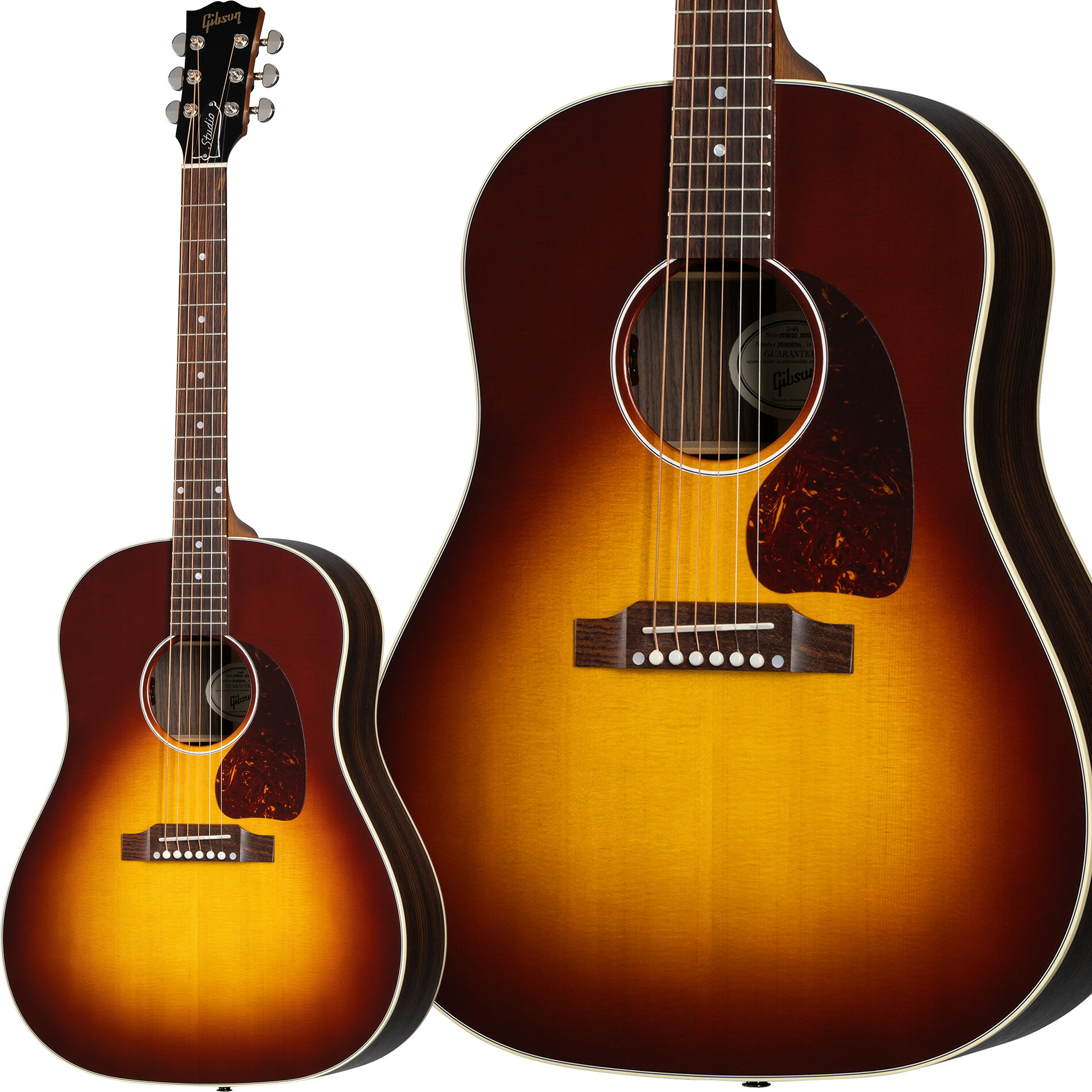 楽天市場】Gibson J-45 Custom Ebony アコースティックギター ギブソン