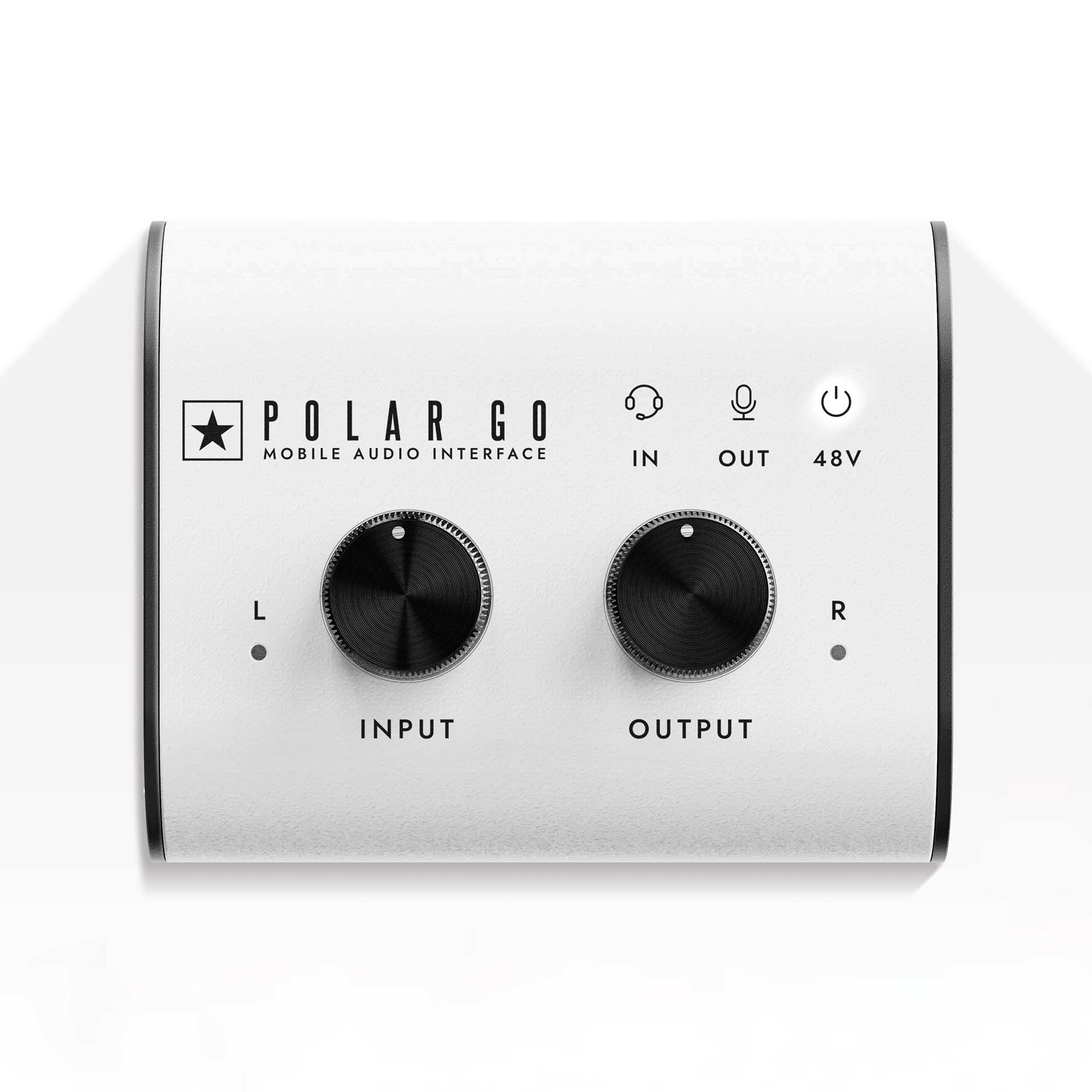 Blackstar Polar Go ポータブルオーディオインターフェース +48Vファンタム電源 ステレオマイク内蔵 バッテリー駆動 ブラックスター