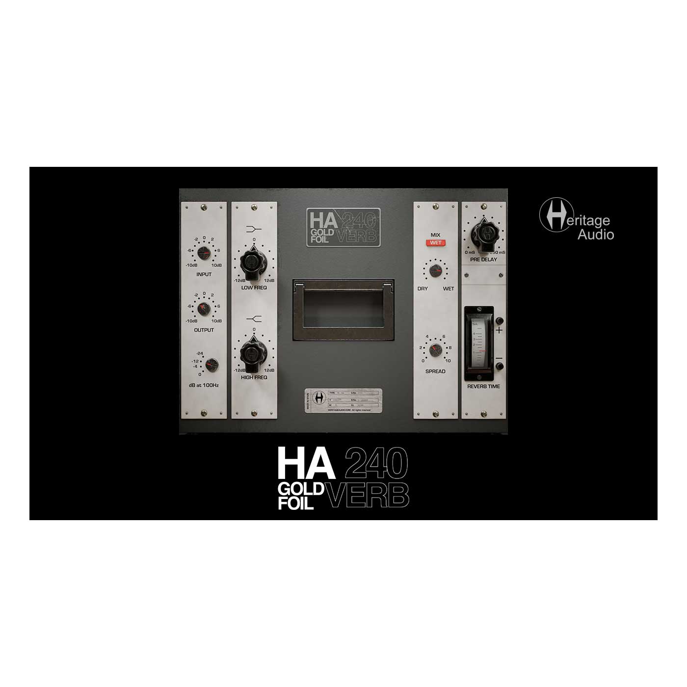 【マラソン期間中 エントリーでさらにP5倍】 Heritage Audio HA240 Gold Foil Verb ヘリテージ・オーディオ [メール納品 代引き不可]