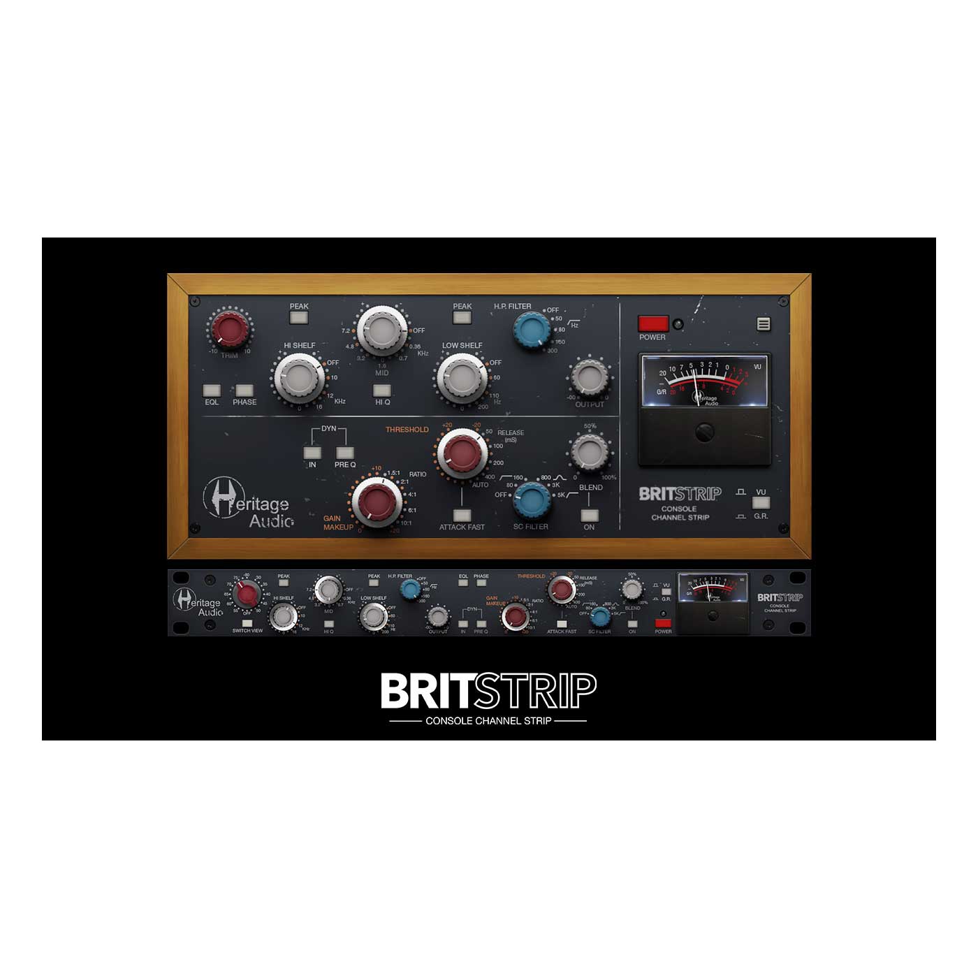 【マラソン期間中 エントリーでさらP5倍】Heritage Audio BritStrip Console Channel Strip プラグインソフト ヘリテージ・オーディオ [メール納品 代引き不可]｜島村楽器