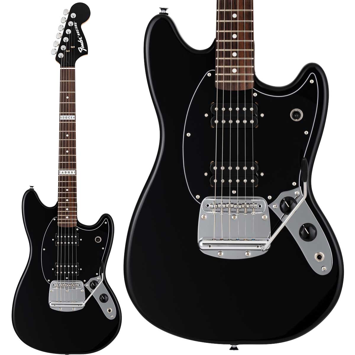 【マラソン期間中 エントリーでさらP5倍】Fender Chilli Beans. Moto Mustang Rosewood Fingerboard Black エレキギター チリビーンズ フェンダー 【数量限定】｜島村楽器
