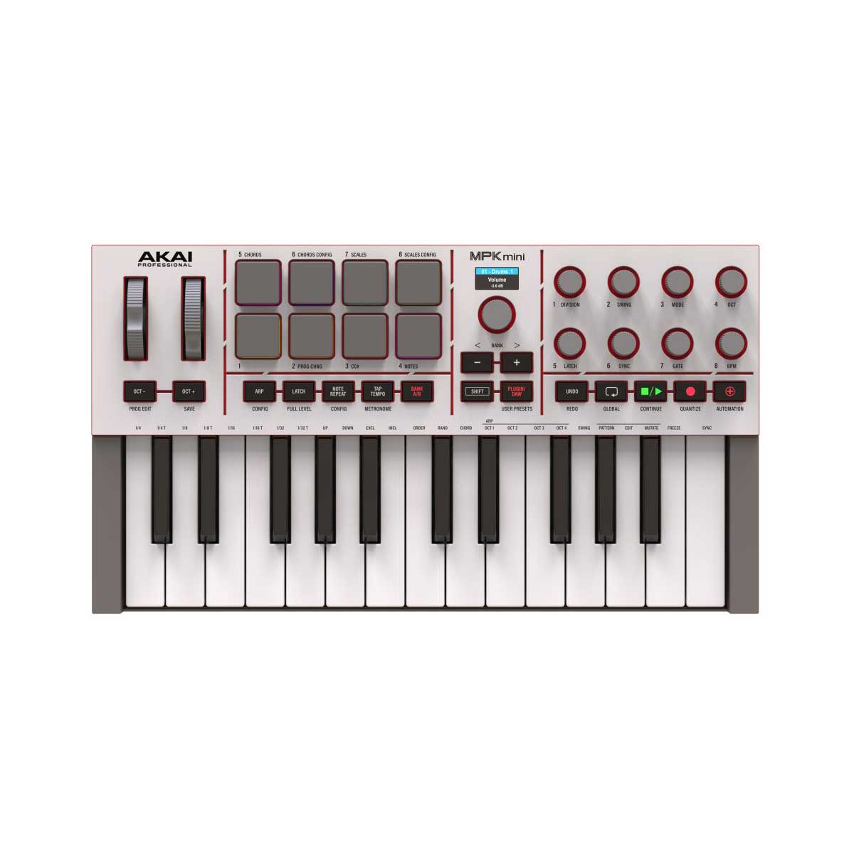 楽天市場】AKAI MPK mini MK3 25鍵 USB MIDIキーボードコントローラー