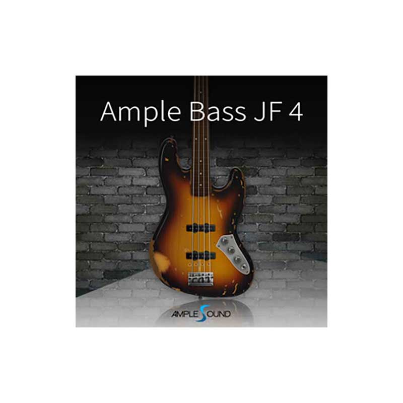 AMPLE SOUND AMPLE BASS JF 4 ソフト音源 フレットレスベース音源 エレキベース音源 アンプル・サウンド C7725[メール納品 代引き不可]