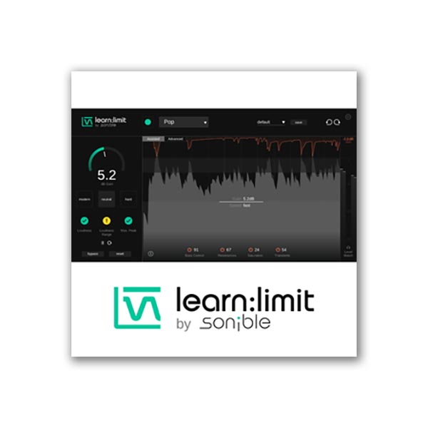 【マラソン期間中 エントリーでさらP5倍】SONIBLE learn:limit プラグインエフェクト ソニブル C8750[メール納品 代引き不可]｜島村楽器