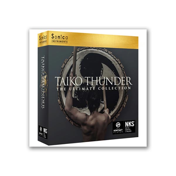 [特価 2026/04/19迄] Sonica Instruments TAIKO THUNDER: THE ULTIMATE COLLECTION ソフト音源 太鼓音源 ソニカ C7027[メール納品 代引き不可]