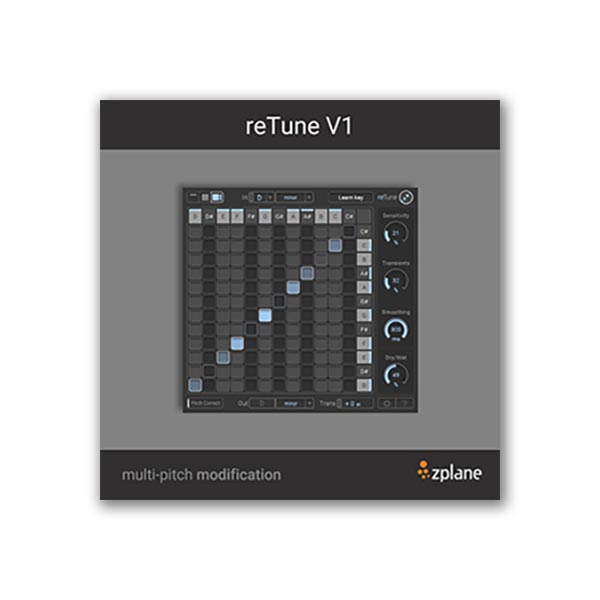 【マラソン期間中 エントリーでさらにP5倍】 zplane RETUNE プラグインエフェクト エフェクト・プラグイン ジープレーン A0393[メール納品 代引き不可]