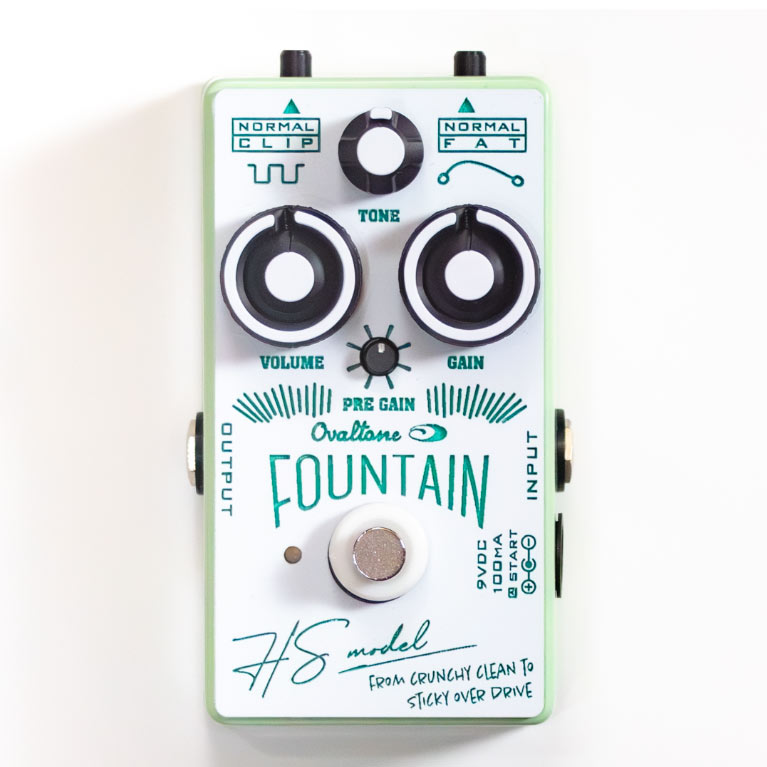 Ovaltone FOUNTAIN HS-model 佐々木秀尚氏シグネイチャーモデル オーバードライブ オーバルトーン