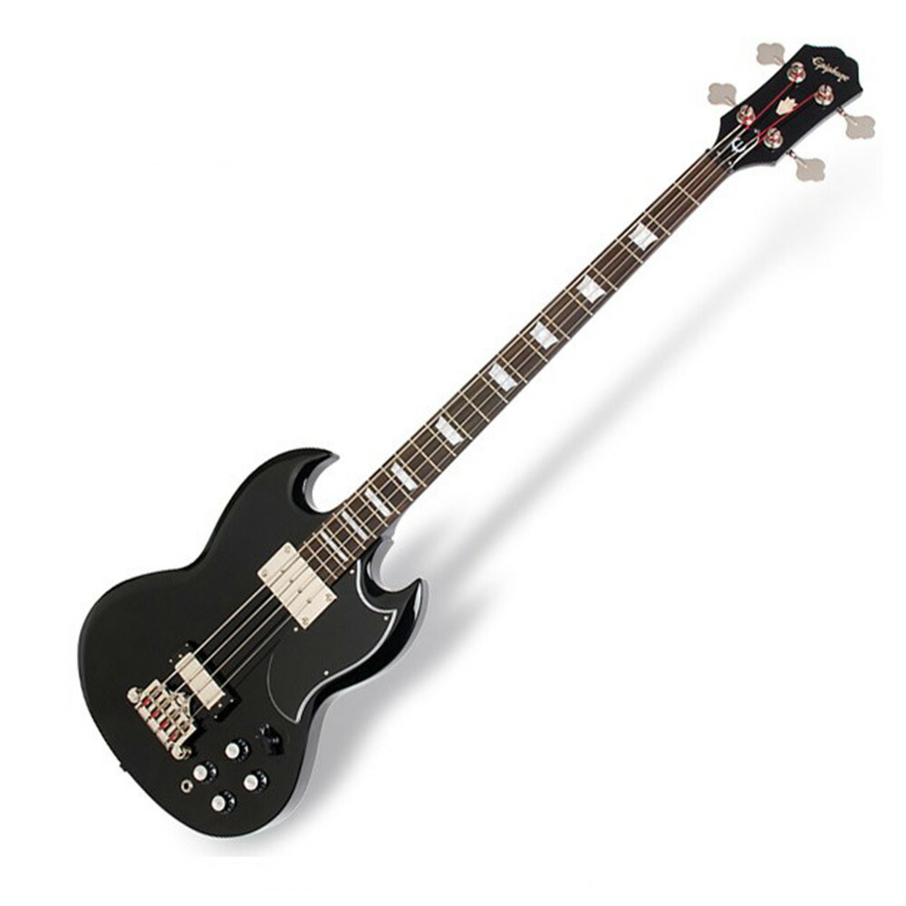 楽天市場】Epiphone EB-0 新品 エボニー[エピフォン][SGベース][Ebony