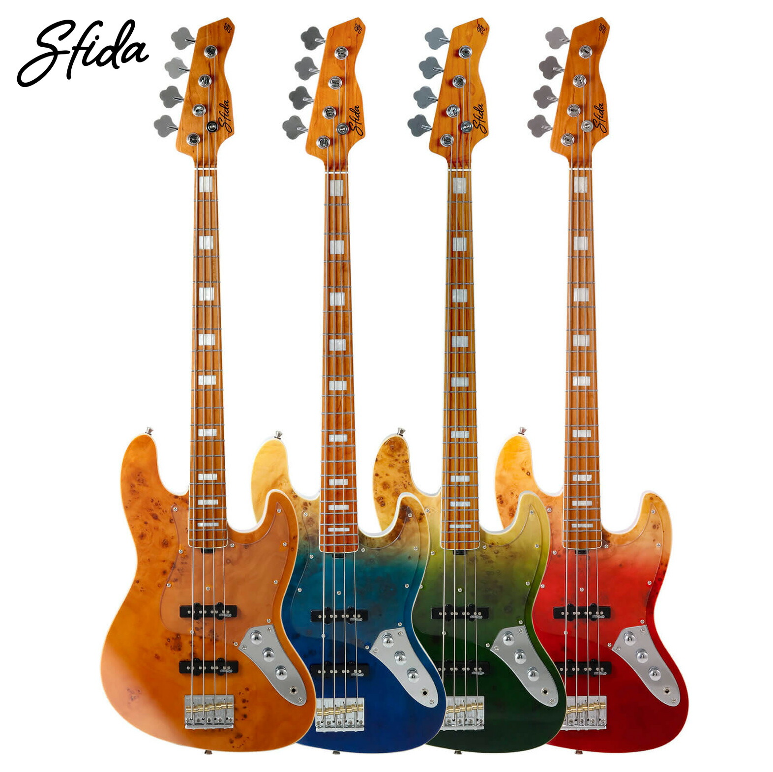 Futra ストラトベース Futra FJS-500 SBL エレキベース ストラトシェイプ 3ピックアップ 日野