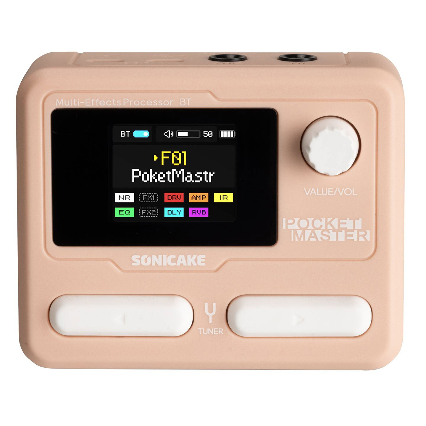 【マラソン期間中 エントリーでさらにP5倍】 SONICAKE Pocket Master QME-10 (ピンク) マルチエフェクター ソニケーキ