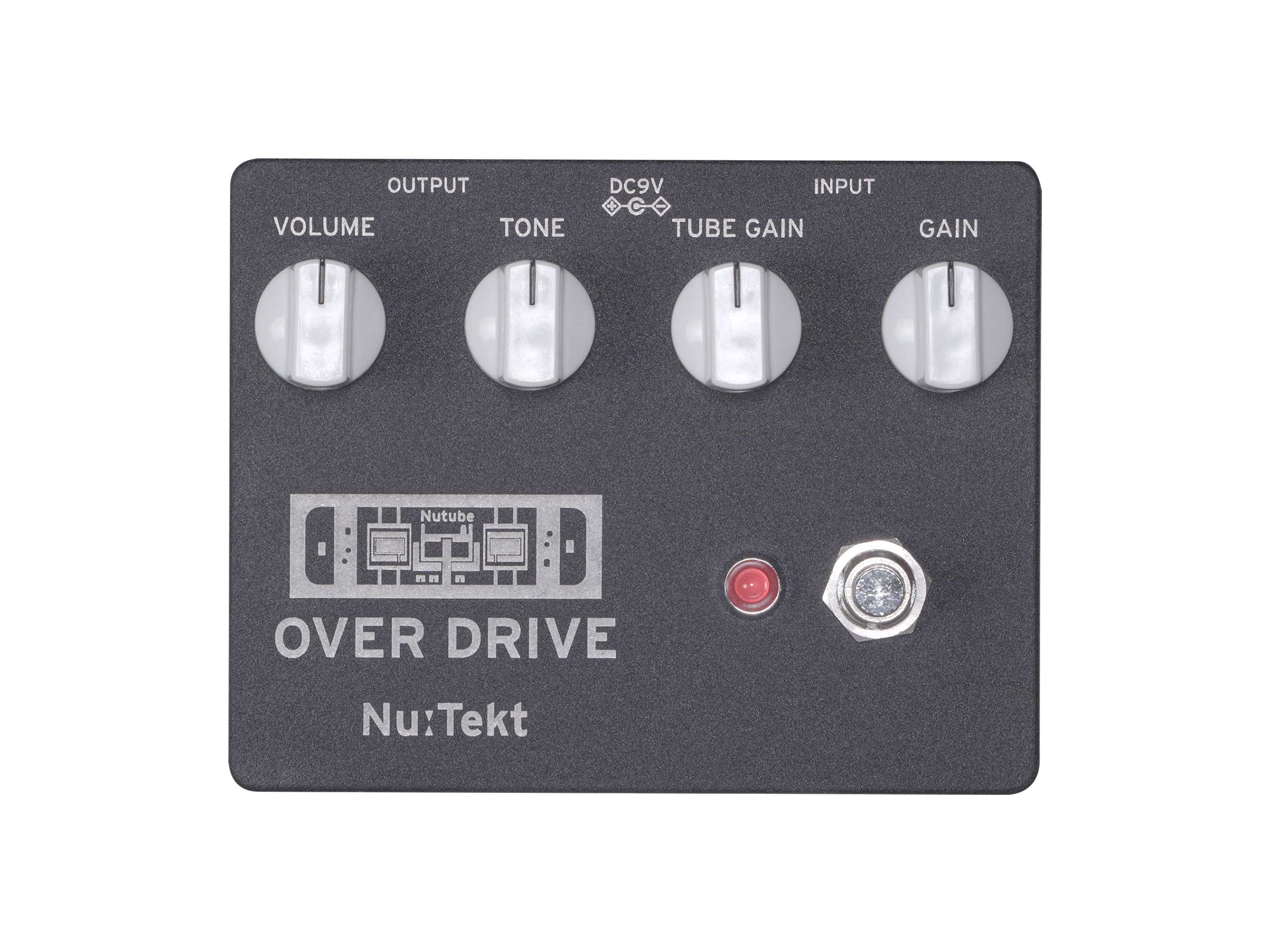 【数量限定】 Nu:Tekt OD-S スペシャルモデル エフェクター オーバードライブ Nutube 【シングル・ダブル切り替え可能】 ニューテクト OD-S BK