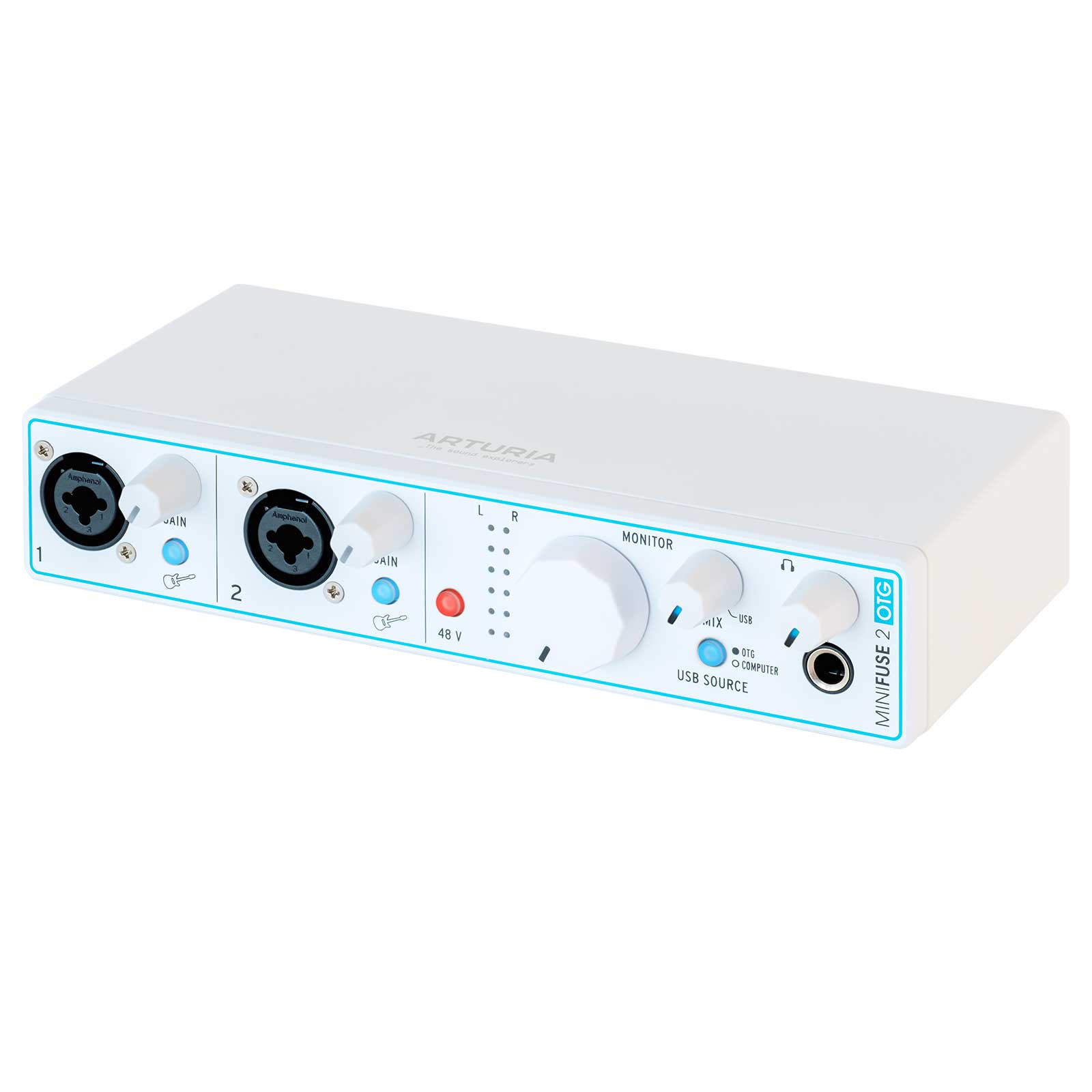 ARTURIA MINIFUSE 2 OTG デュアル オーディオインターフェイス アートリア