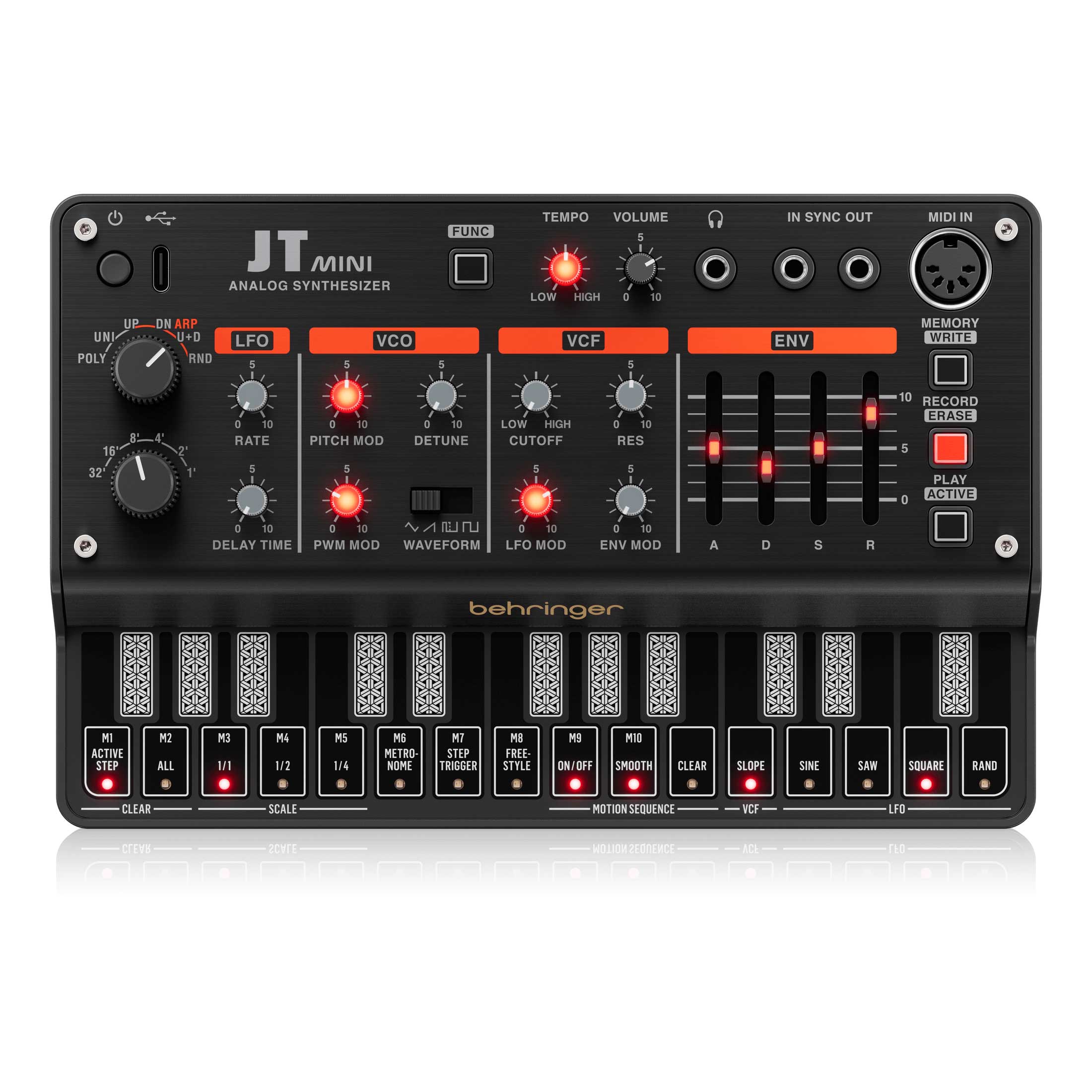 BEHRINGER JT MINI シンセサイザー／サンプラー ベリンガー