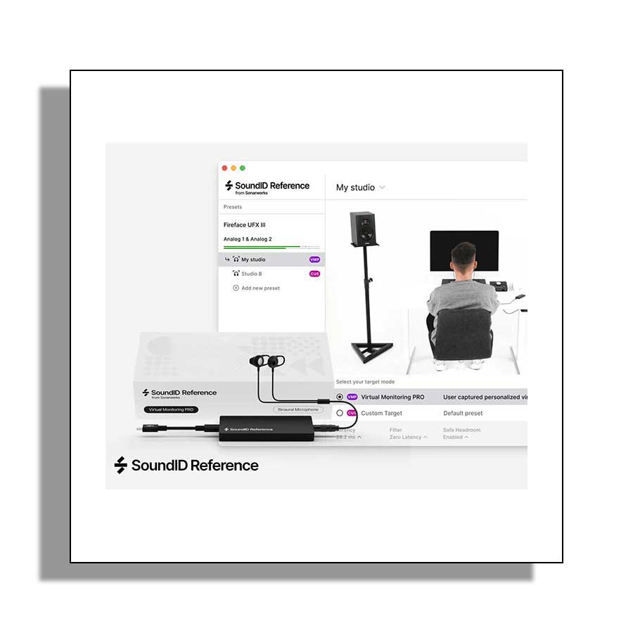 【マラソン期間中 エントリーでさらP5倍】Sonarworks SoundID Reference Virtual Monitoring PRO with Binaural Measurement Microphone (EREF) バイノーラルマイク付 ソナーワークス|島村楽器