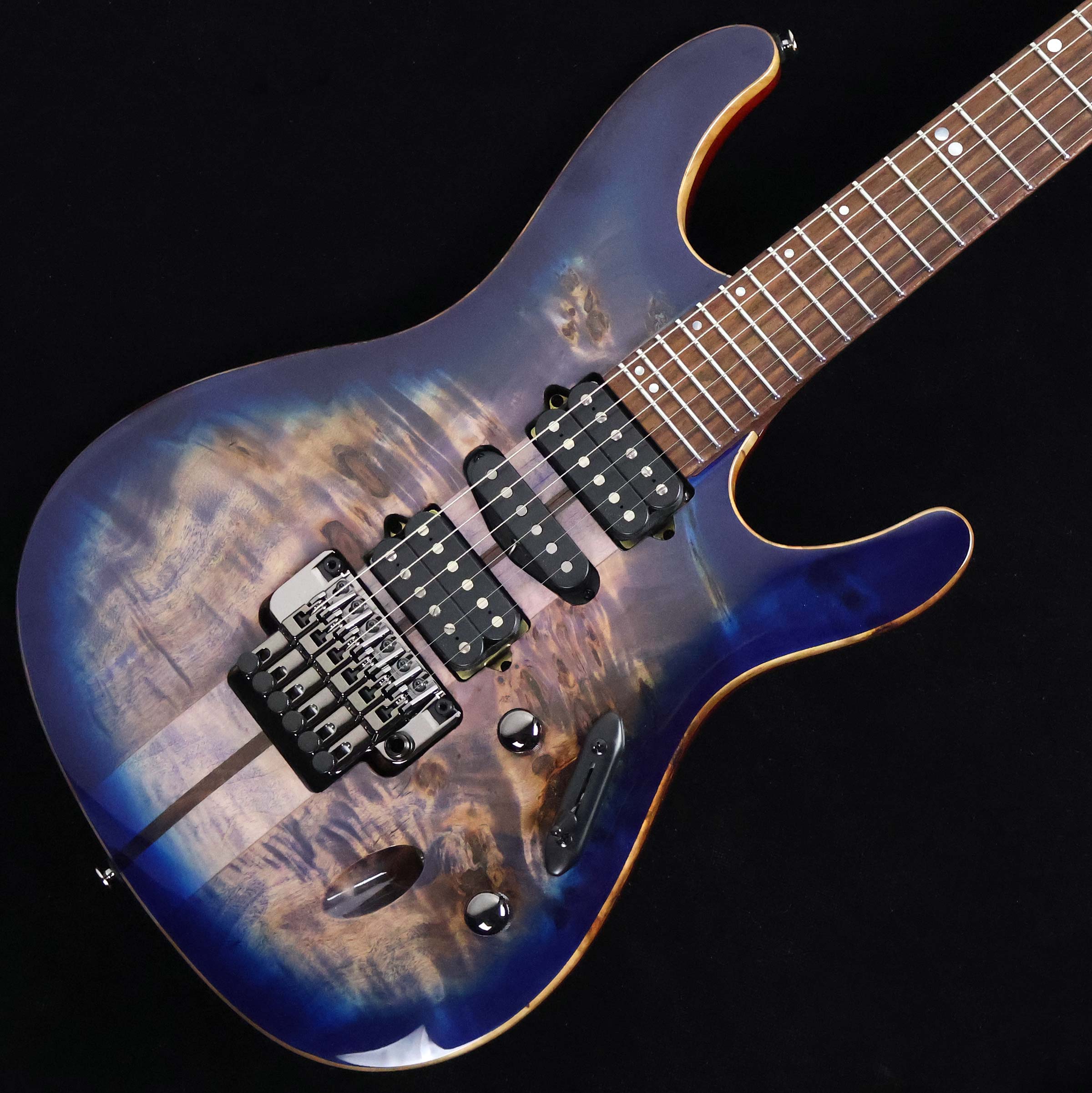 【2026年2月価格改定】 Ibanez S1070PBZ Cerulean Blue Burst　S/N：I250709763 アイバニーズ 【未展示品】