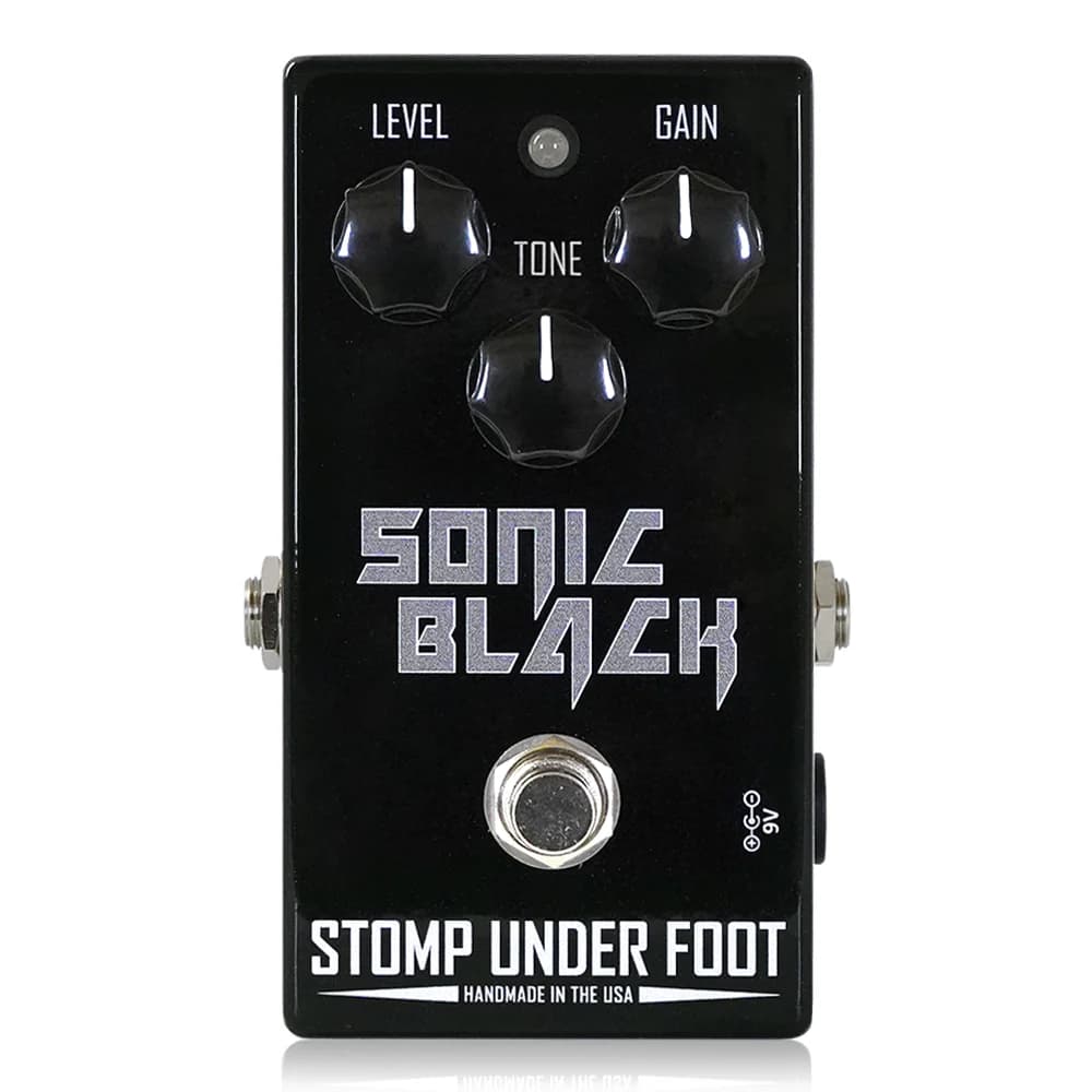 STOMP UNDER FOOT SONIC BLACK エフェクター／ディストーション ストンプアンダーフット