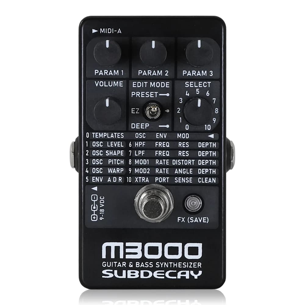 Subdecay M3000 エフェクター／ギターシンセベースシンセ サブディケイ
