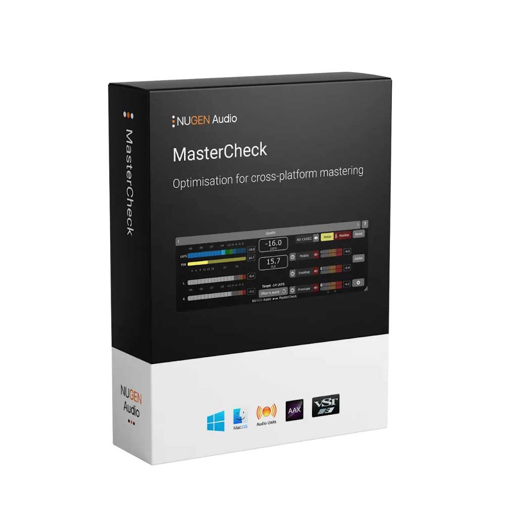 【マラソン期間中 エントリーでさらにP5倍】 NUGEN Audio MasterCheck 2 ニュージェン・オーディオ [メール納品 代引き不可]