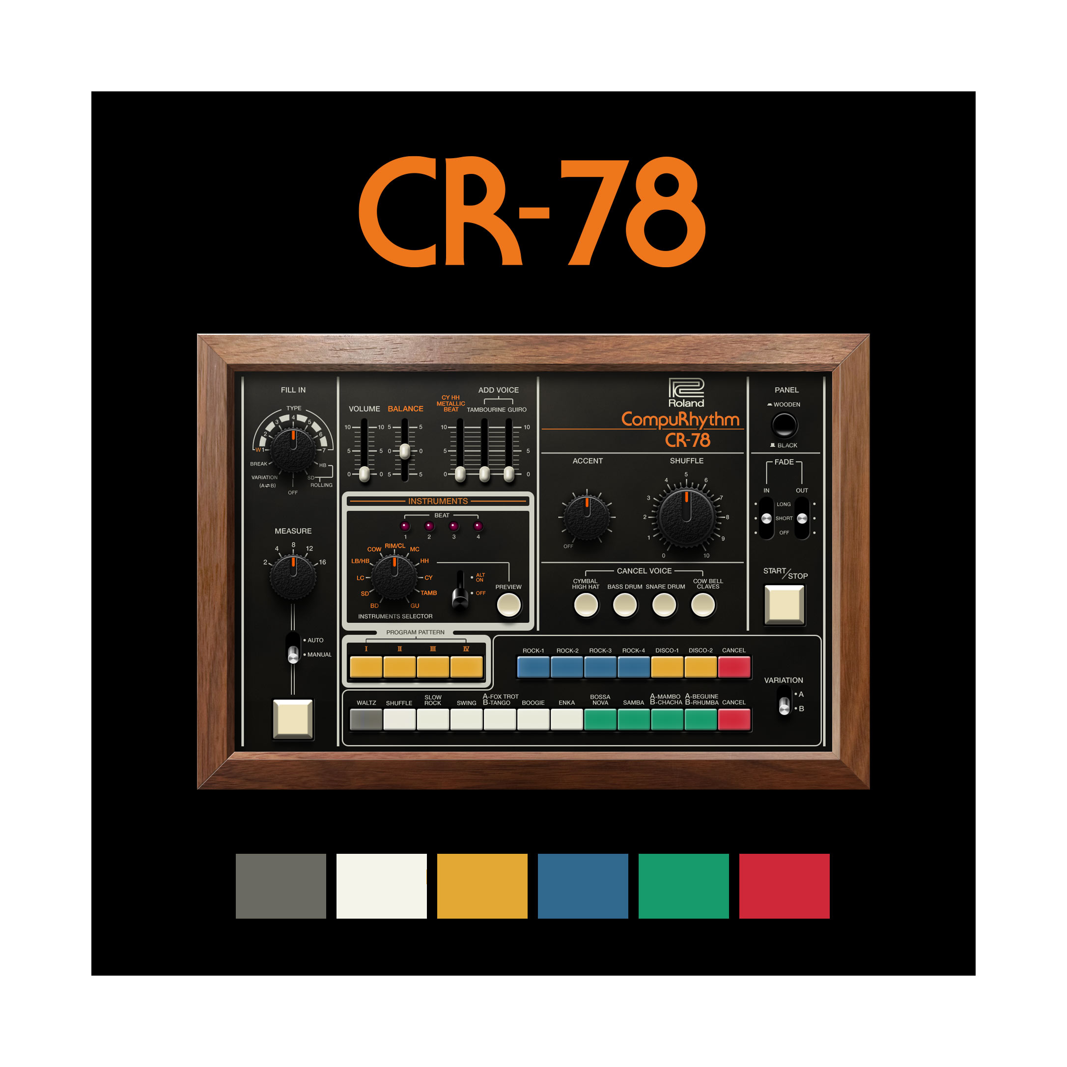 Roland CR-78 Software Rhythm Composer Roland Cloud用 買い切り版 シリアルコード Lifetime Keys ローランド [メール納品 代引き不可]