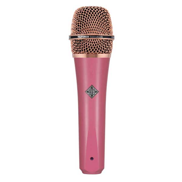 [数量限定] TELEFUNKEN M80 (ピンク) グリル：ローズゴールド ダイナミックマイク テレフンケン