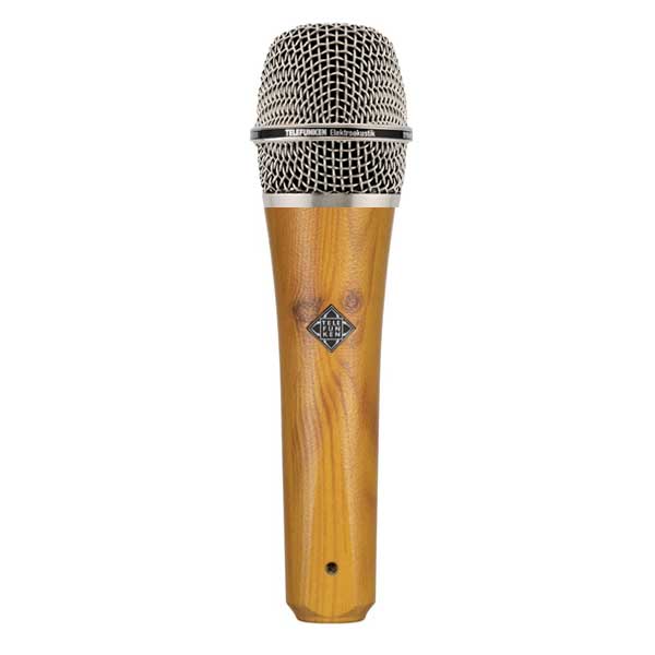TELEFUNKEN M80 (ライトウッド ) グリル：サテンクローム ダイナミックマイク テレフンケン